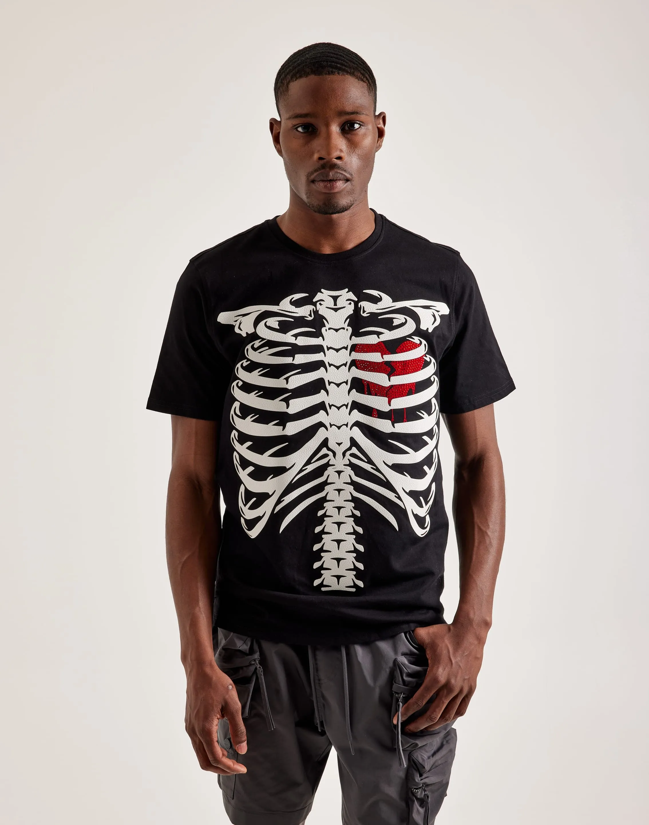 Roku Studio Skeleton Chest Tee