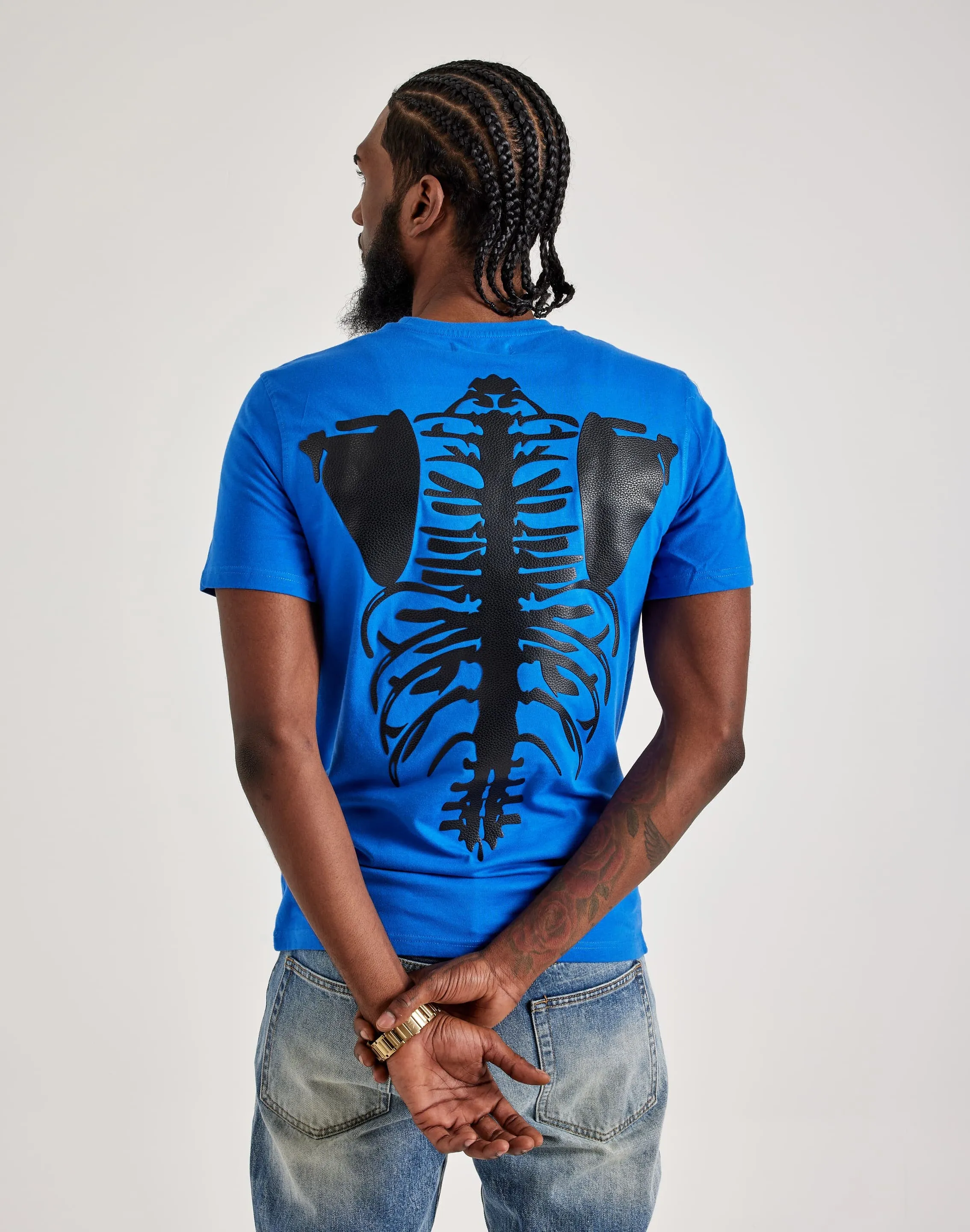 Roku Studio Skeleton Chest Tee