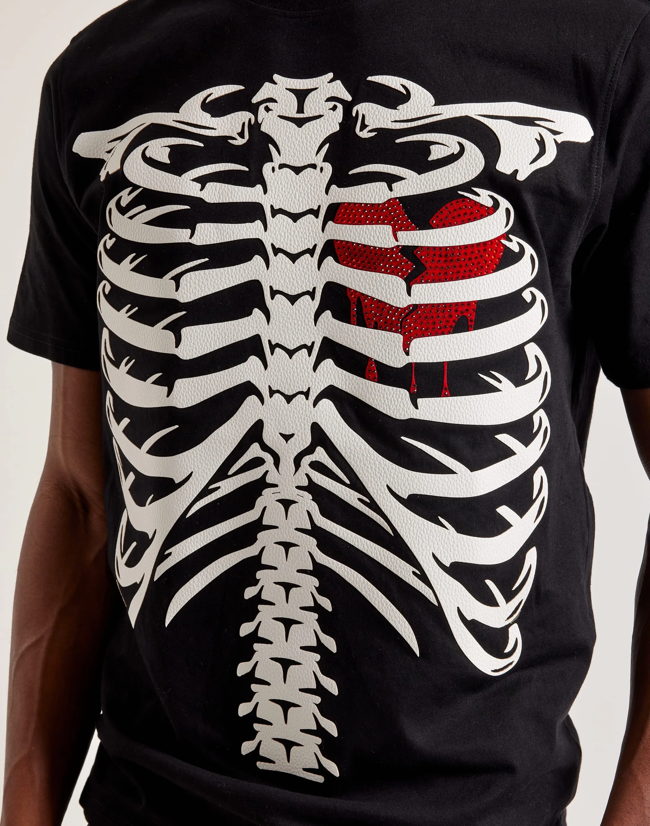 Roku Studio Skeleton Chest Tee