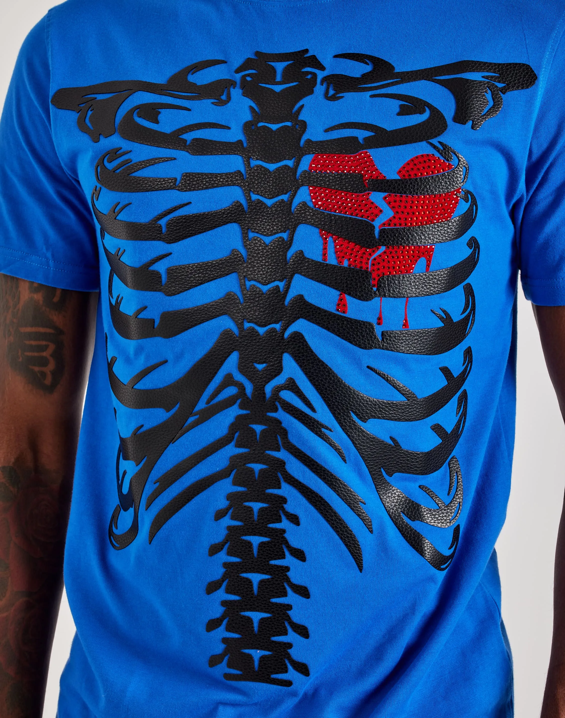 Roku Studio Skeleton Chest Tee