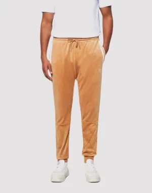Sergio Tacchini Operations Inc Debossed Damarindo Velour Track Pants