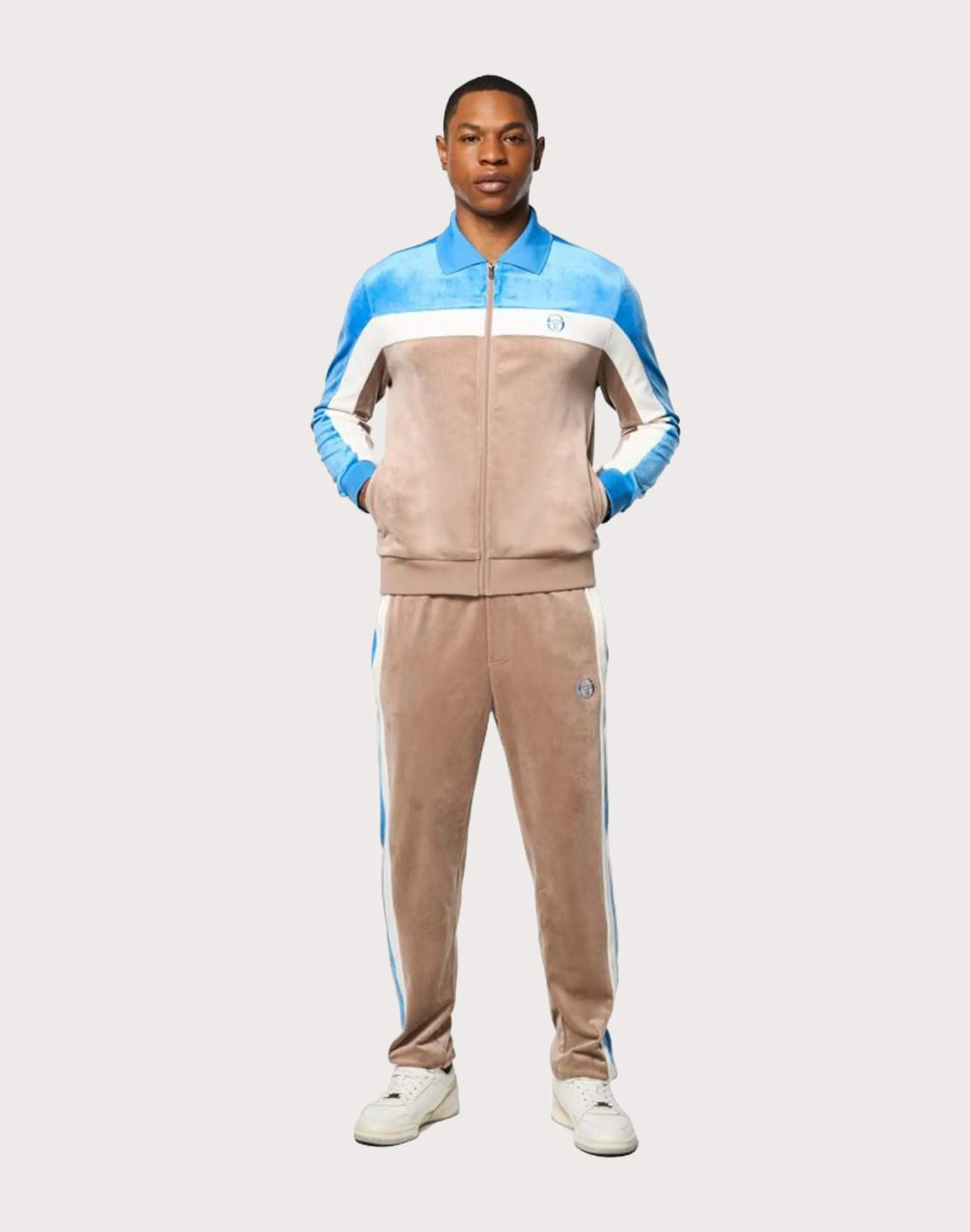 Sergio Tacchini Operations Inc Lazaro Velour Track Jacket
