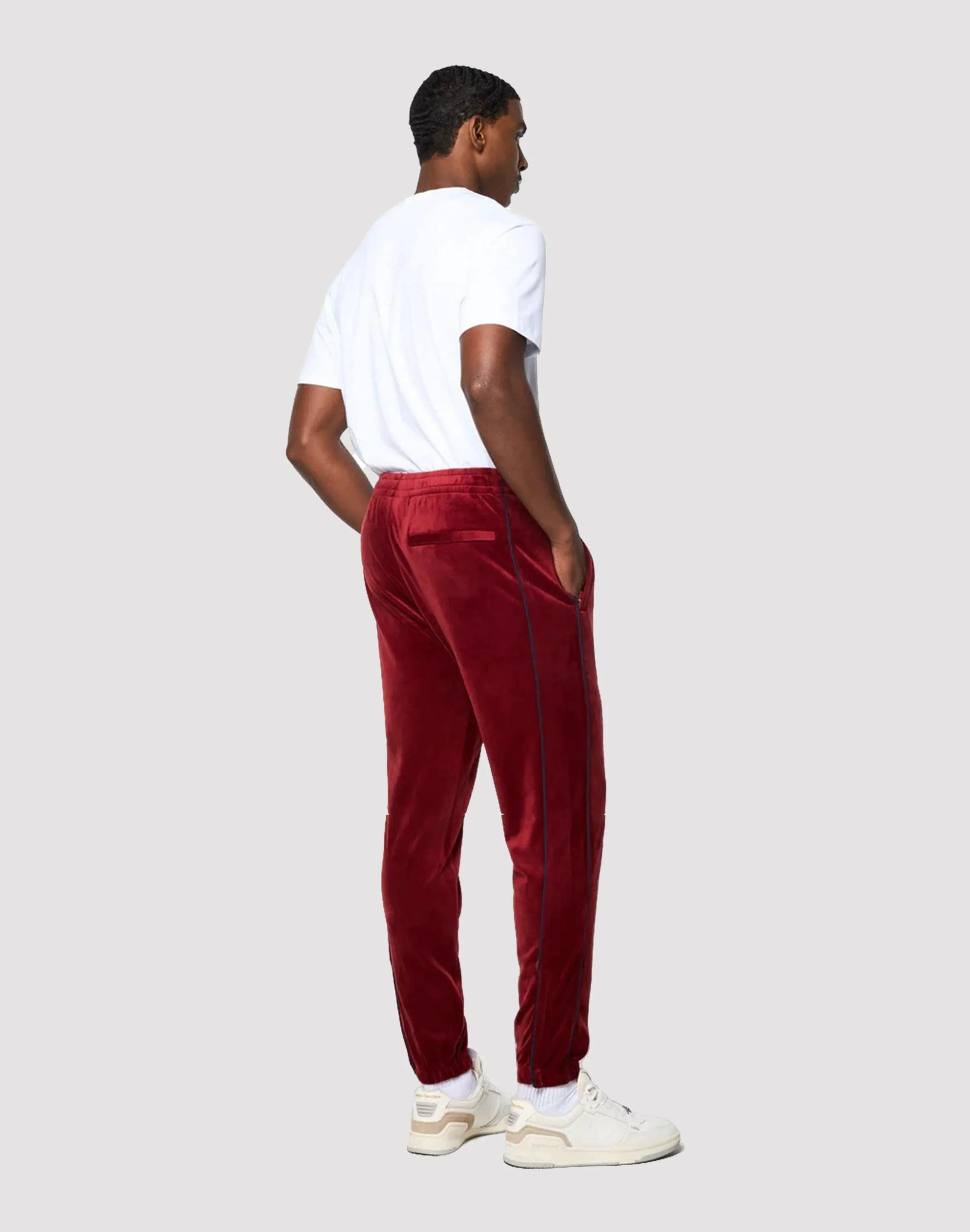 Sergio Tacchini Operations Inc Lioni Velour Track Pants