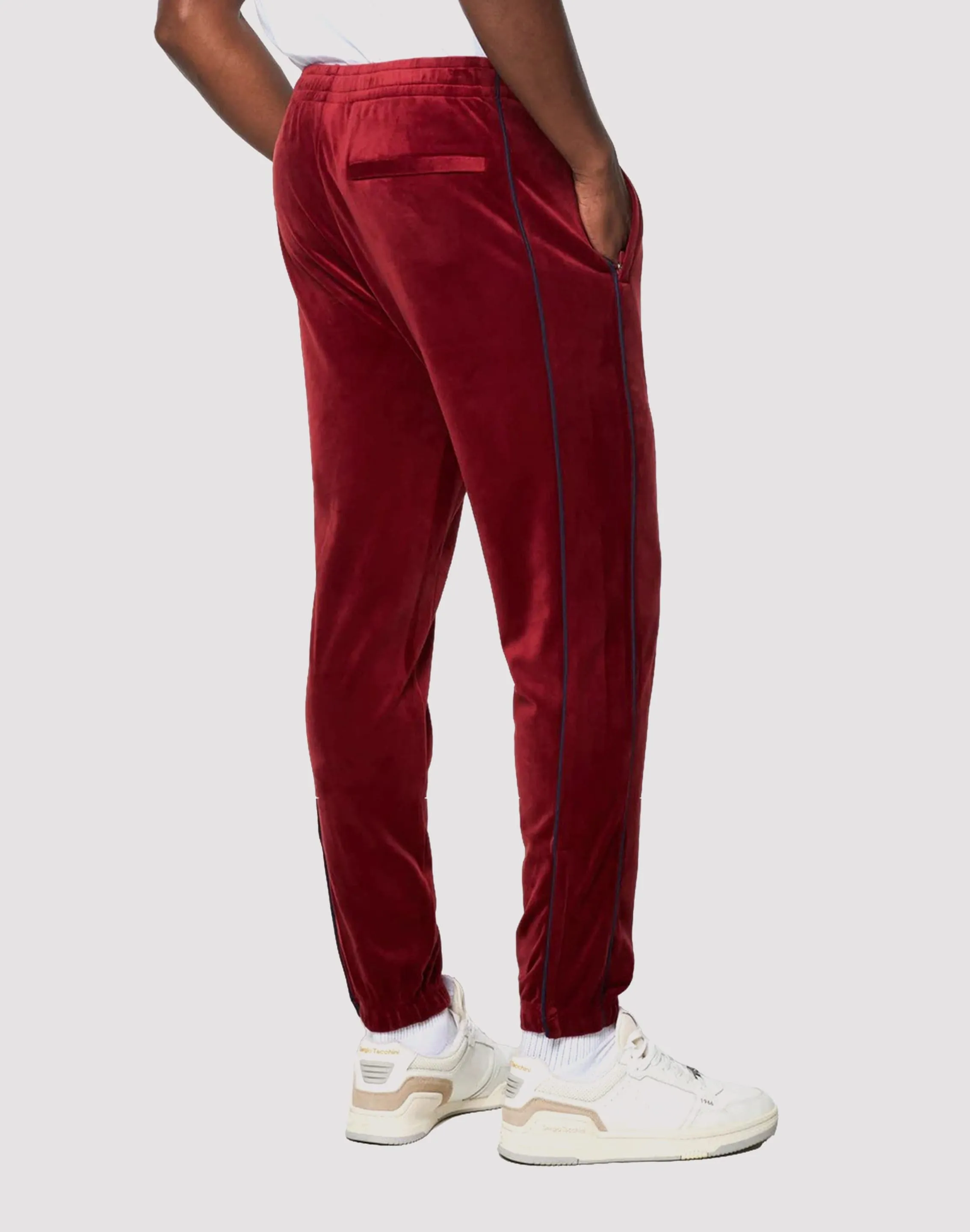 Sergio Tacchini Operations Inc Lioni Velour Track Pants