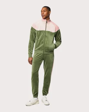 Sergio Tacchini Operations Inc Sergio Tacchini Cielo Velour Track Jacket