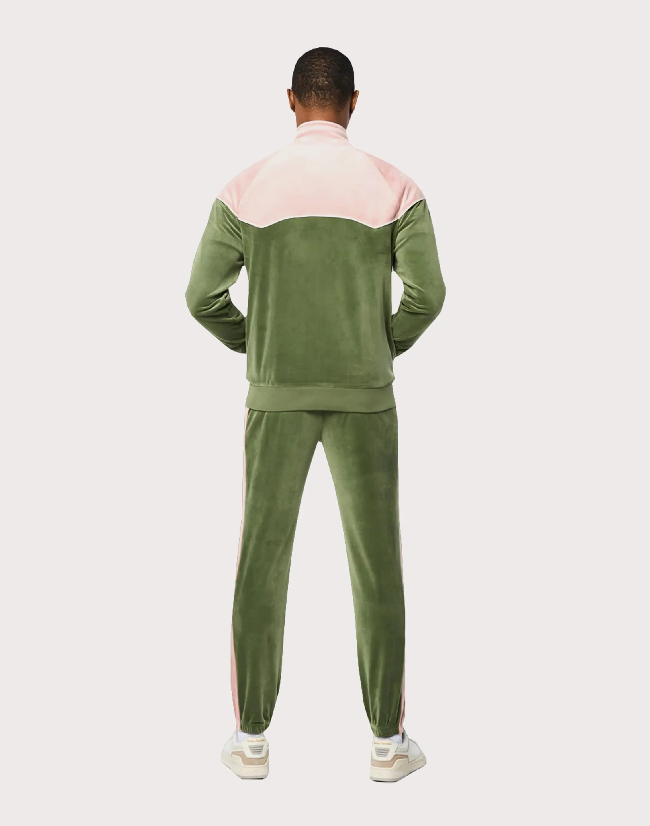 Sergio Tacchini Operations Inc Sergio Tacchini Cielo Velour Track Jacket