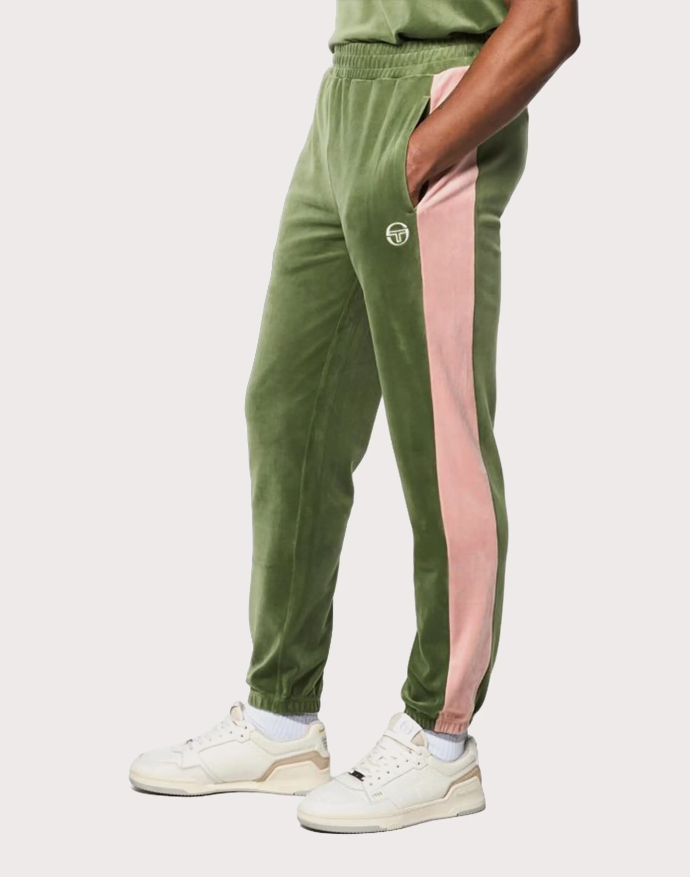 Sergio Tacchini Operations Inc Sergio Tacchini Cielo Velour Track Pants