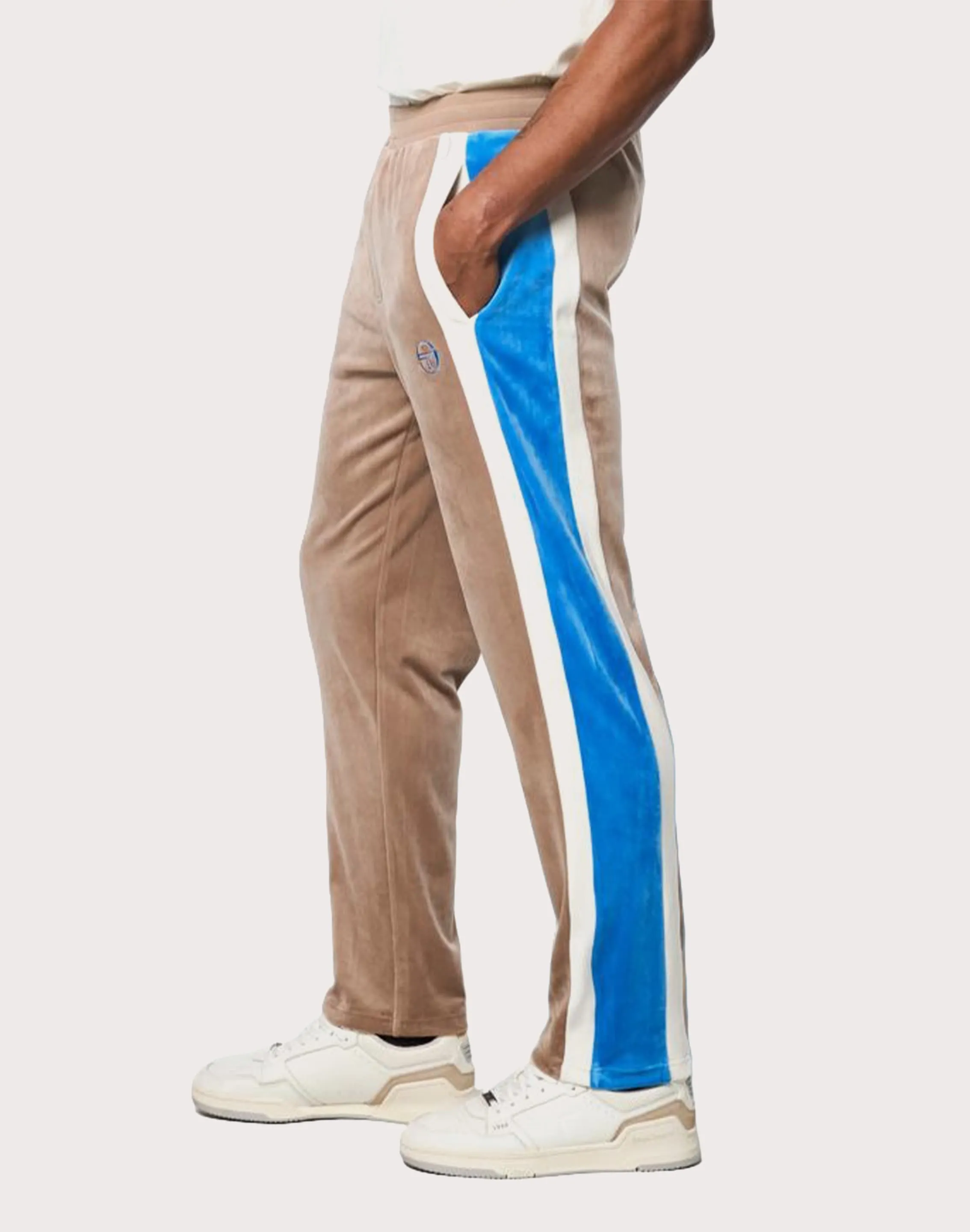 Sergio Tacchini Operations Inc Sergio Tacchini Lazaro Velour Track Pants