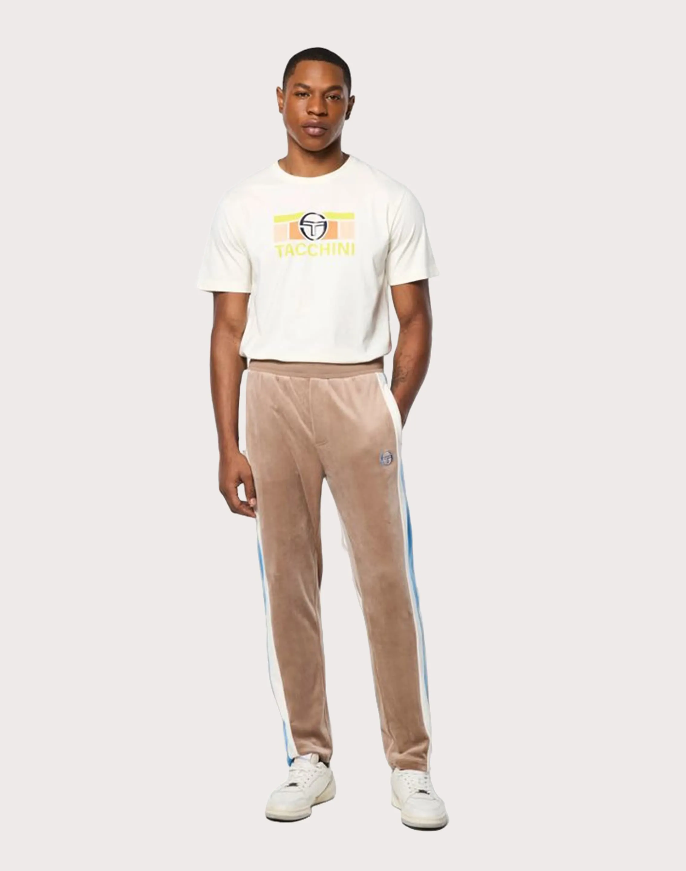 Sergio Tacchini Operations Inc Sergio Tacchini Lazaro Velour Track Pants