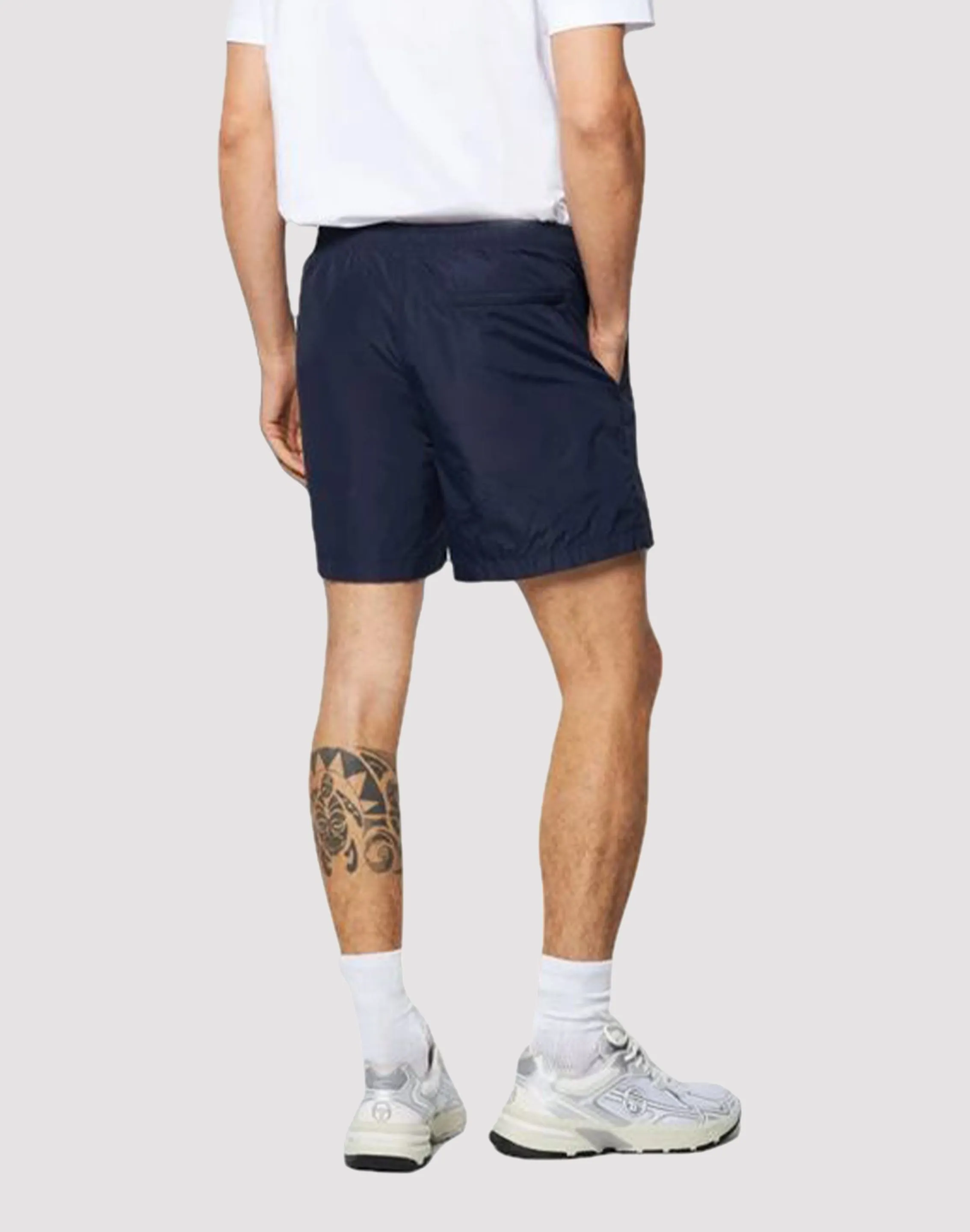 Sergio Tacchini Operations Inc Sergio Tacchini Onda Nylon Marine Blue Short