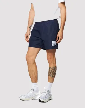 Sergio Tacchini Operations Inc Sergio Tacchini Onda Nylon Marine Blue Short