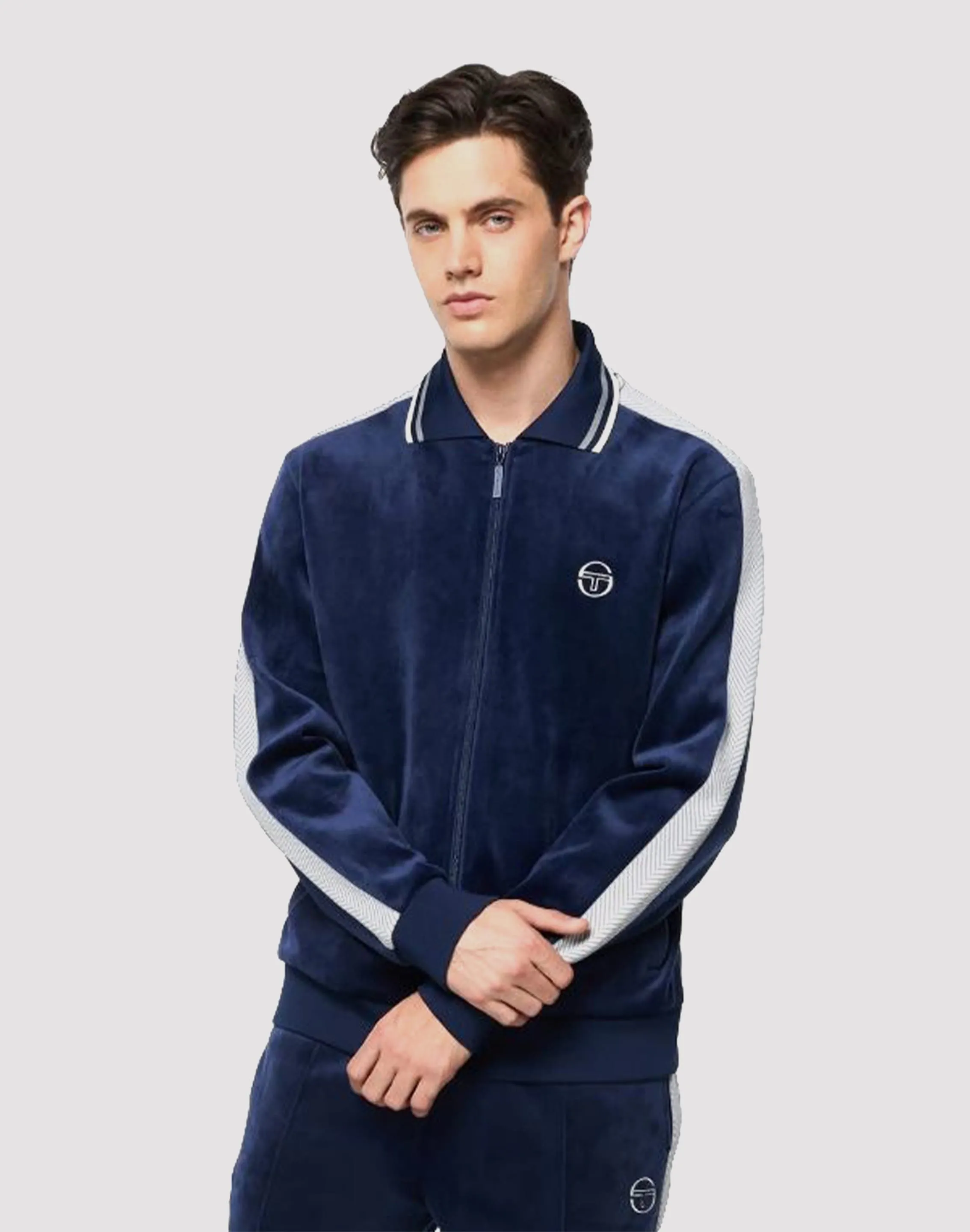 Sergio Tacchini Operations Inc St. Maglia Velour Track Jacket