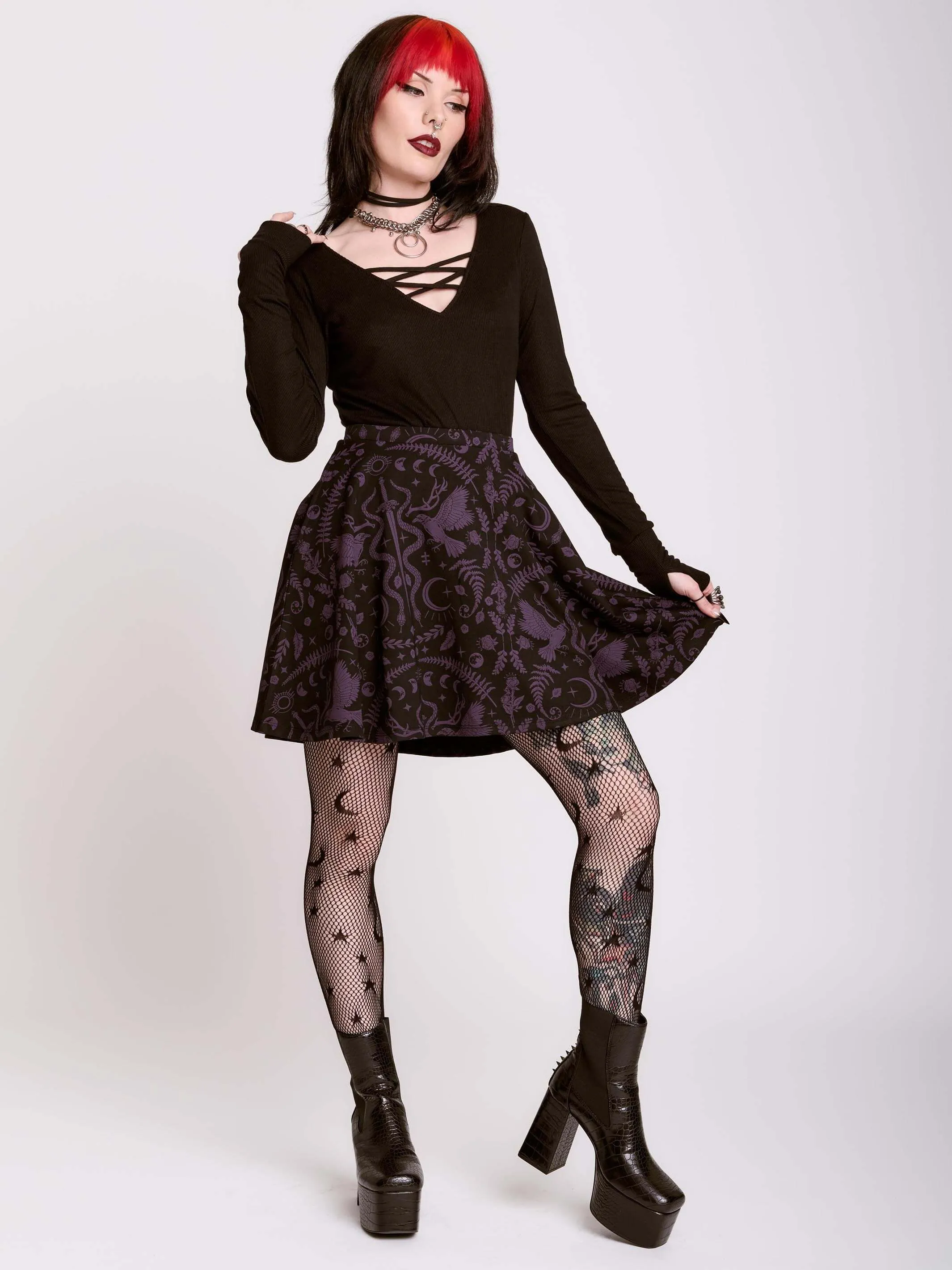 Sigil Moth Rib Top