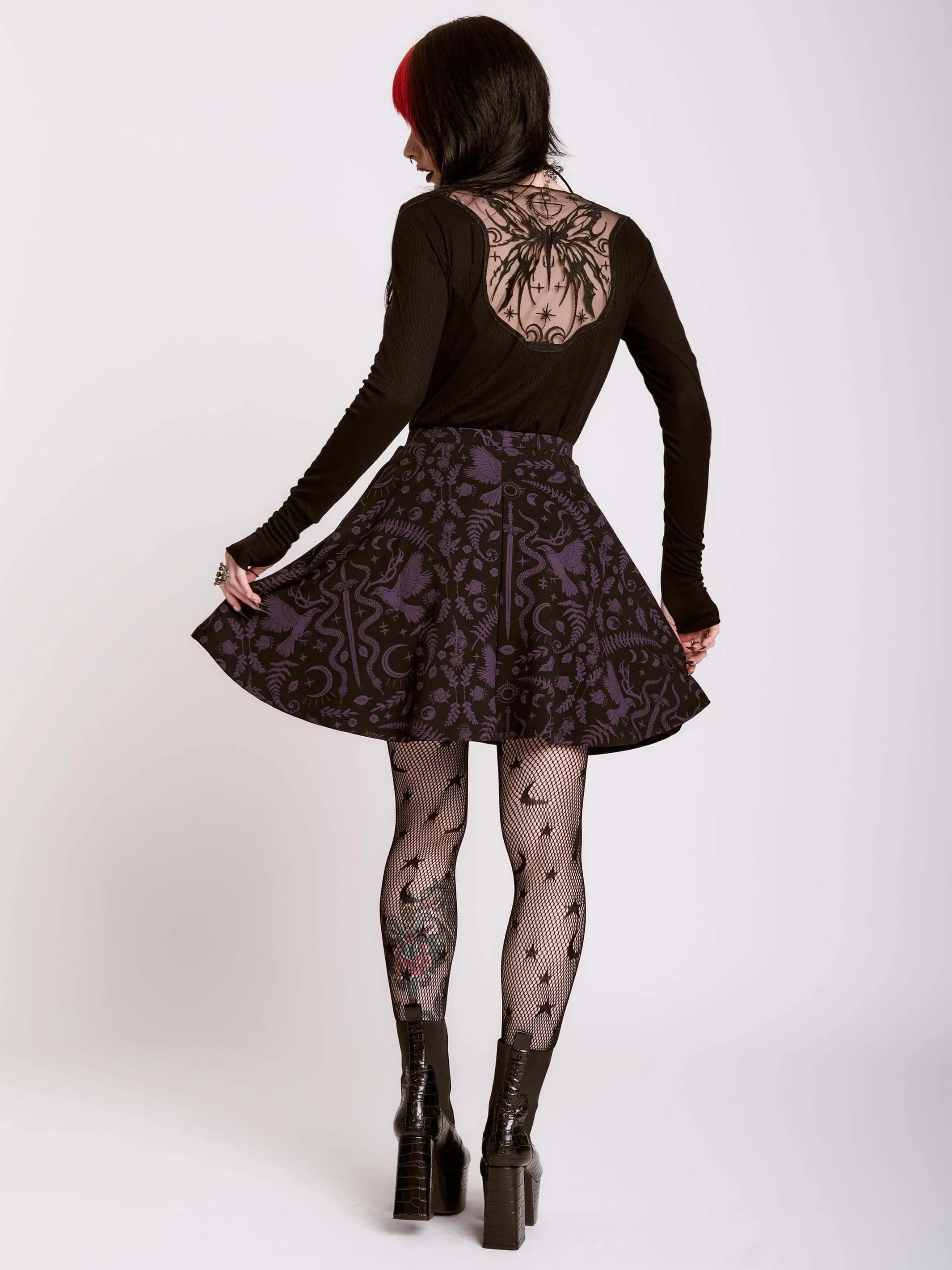 Sigil Moth Rib Top