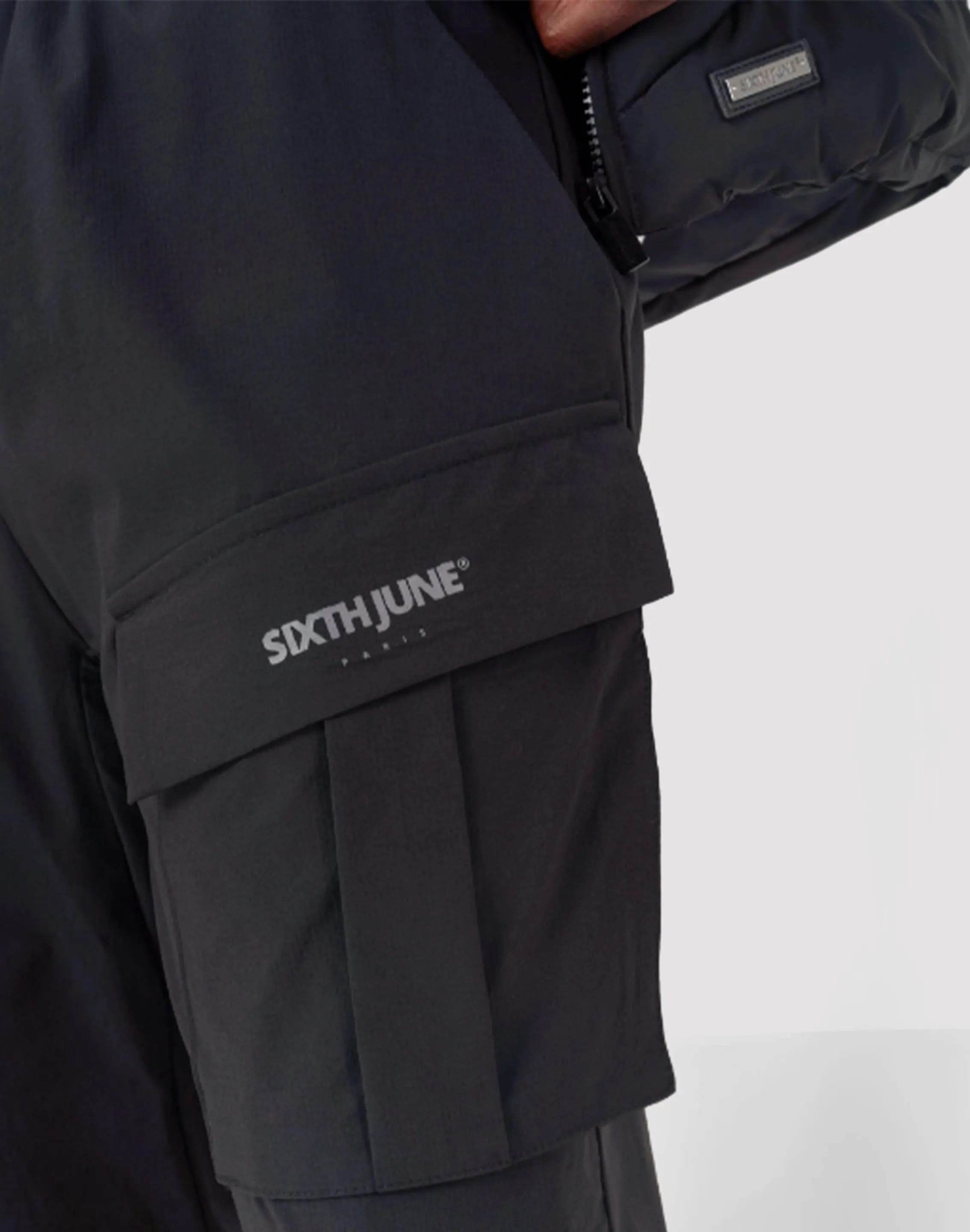 SJP DISTRIBUTION COMPANY Sixth June Nylon Tech Black Pants