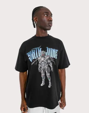 SJP DISTRIBUTION COMPANY Sixth June Transformer Black Tee