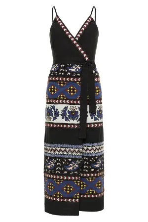 Sleeveless Wrap Dress - Final Sale