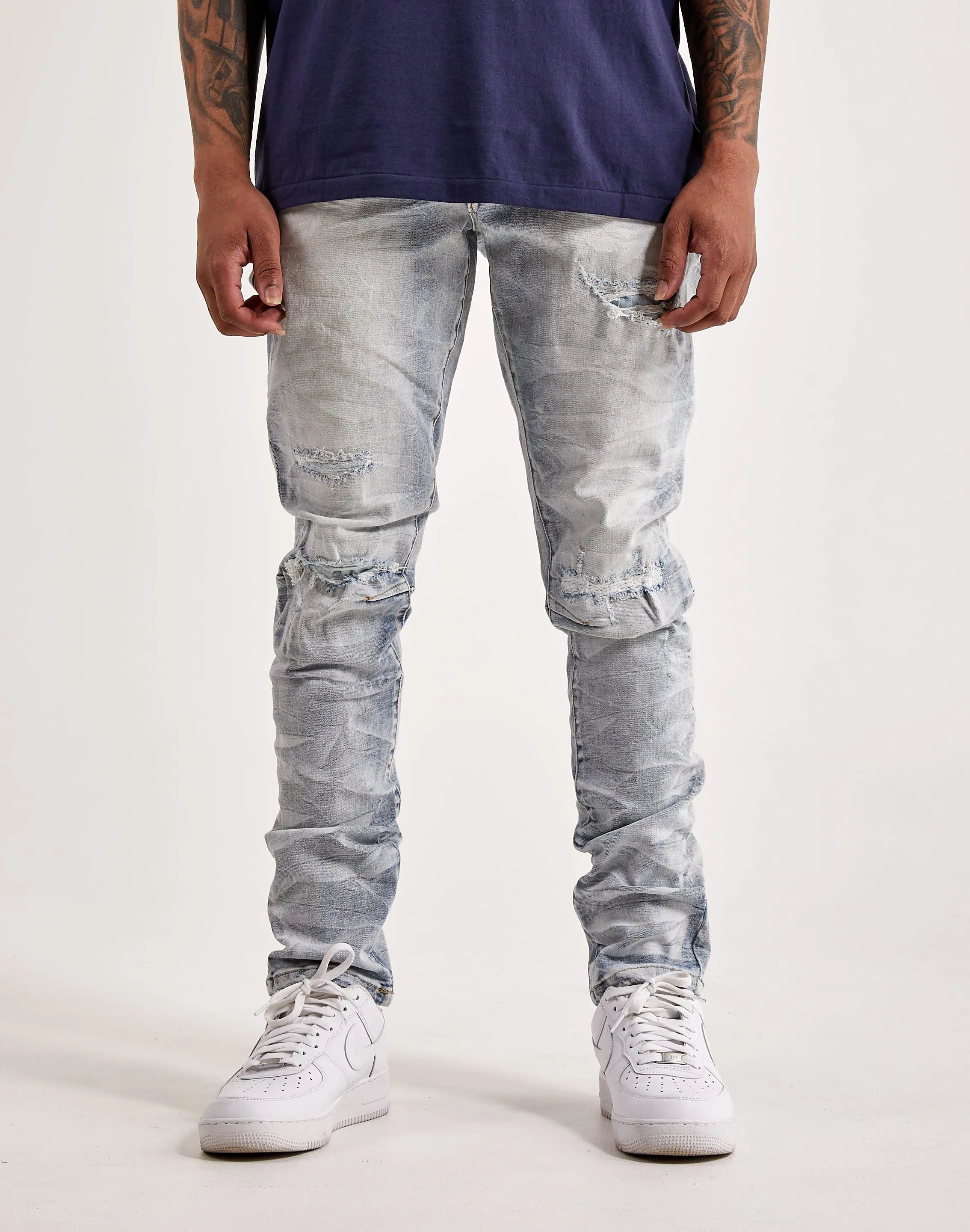 Smoke Rise  Lightning Basic Slim Tapered Jeans