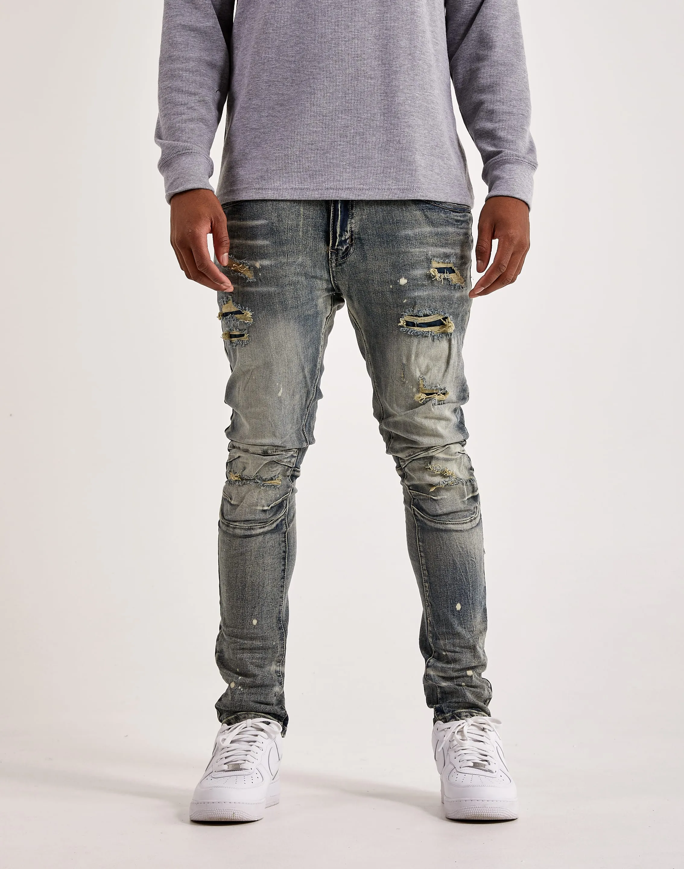 Smoke Rise Rip & Repair Jeans