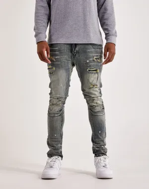 Smoke Rise Rip & Repair Jeans