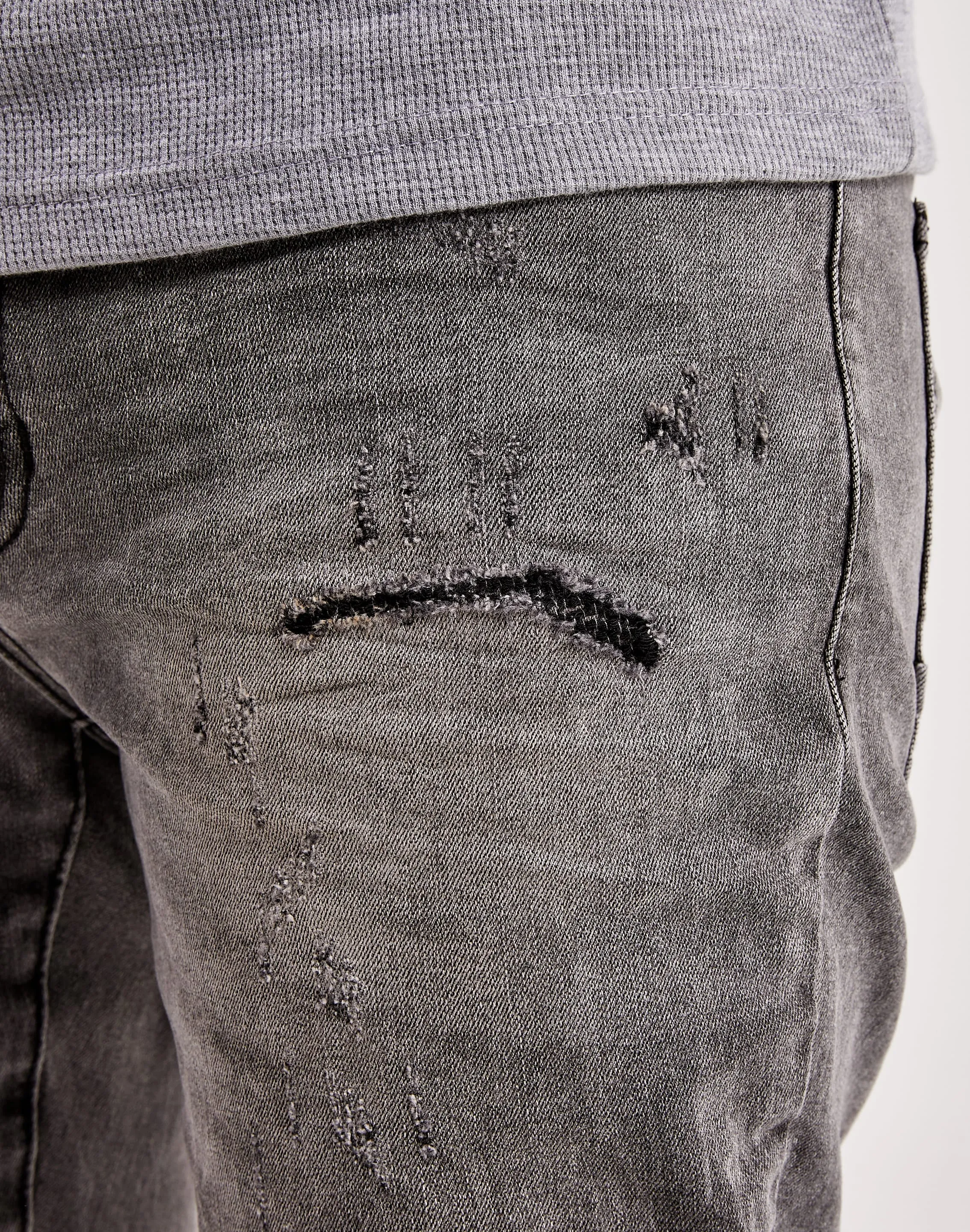 Smoke Rise Rip & Repair Jeans