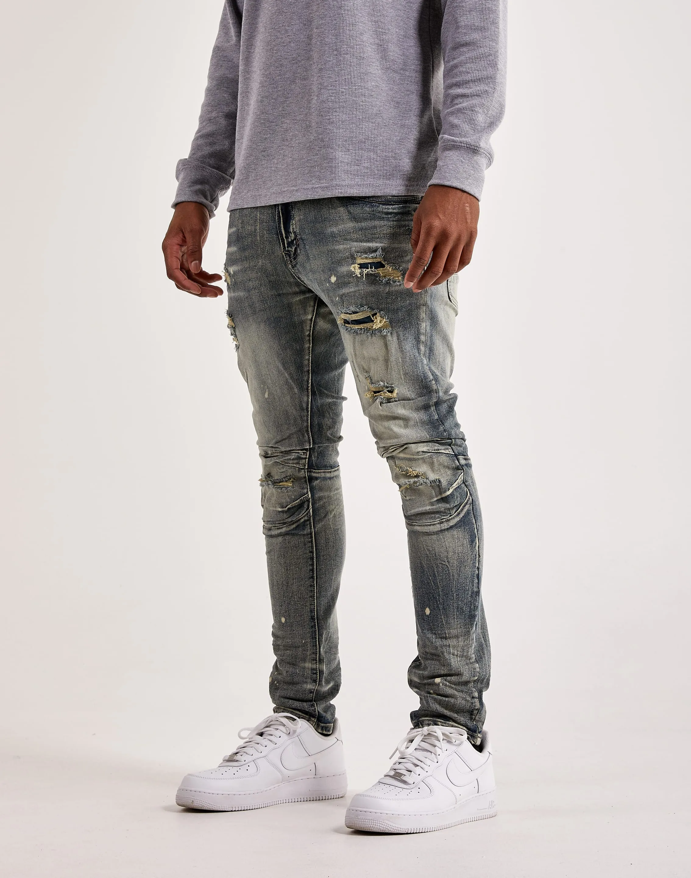 Smoke Rise Rip & Repair Jeans