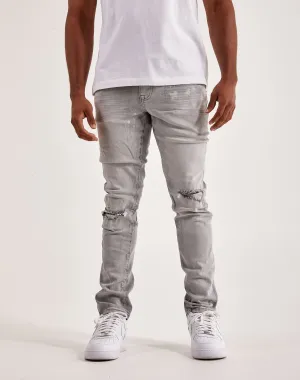 Smoke Rise Rip & Repair Jeans