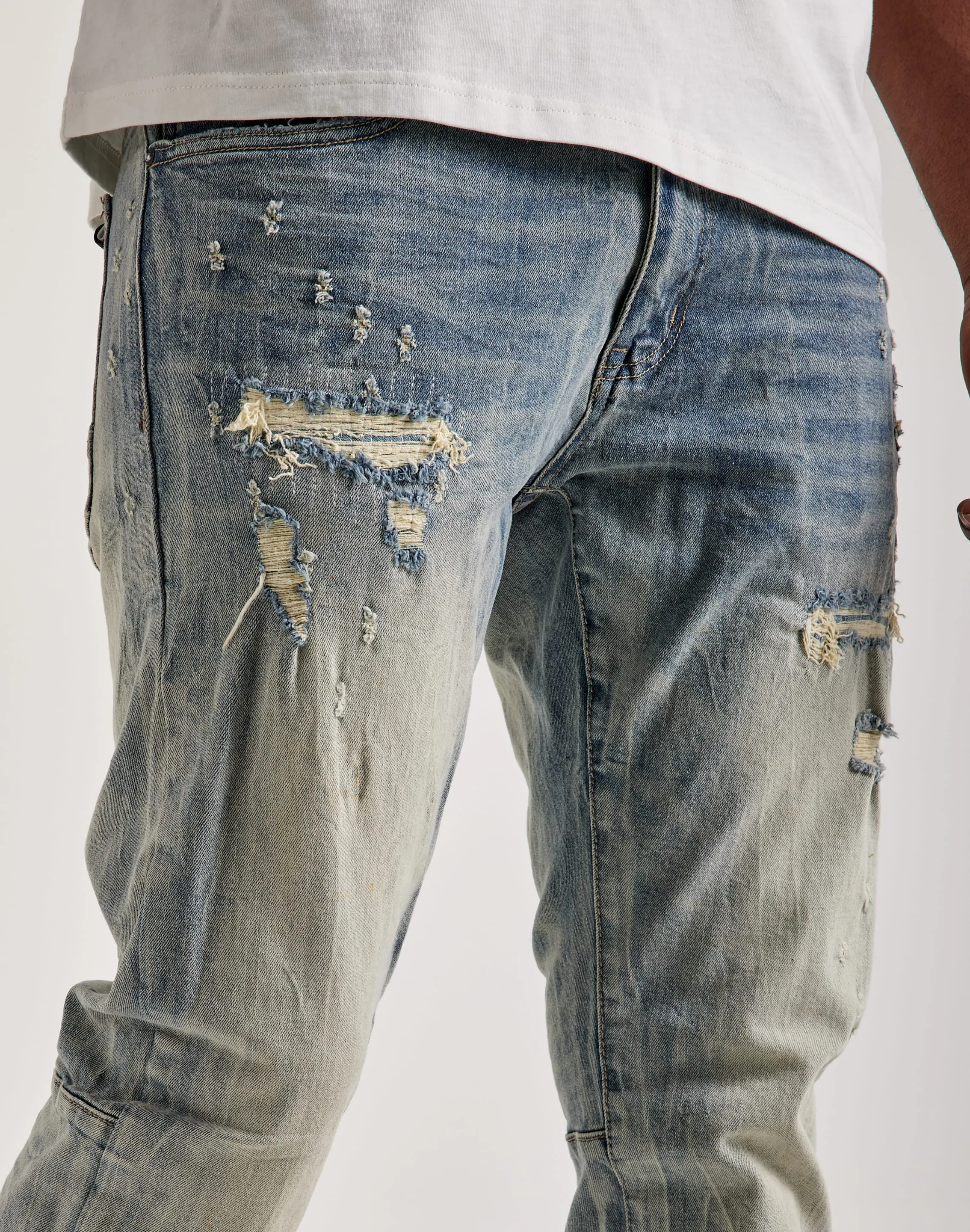 Smoke Rise Rip & Repair Jeans