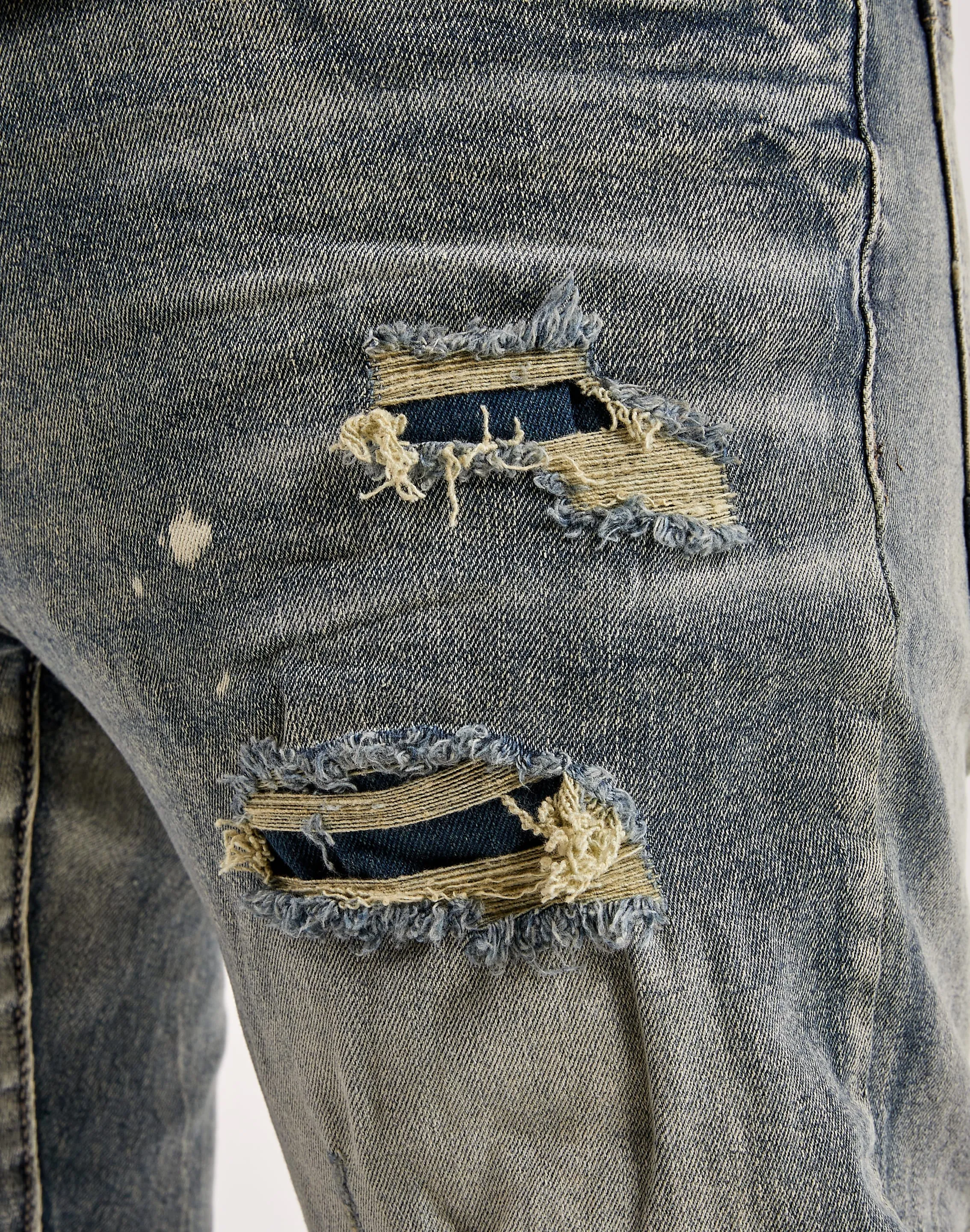 Smoke Rise Rip & Repair Jeans