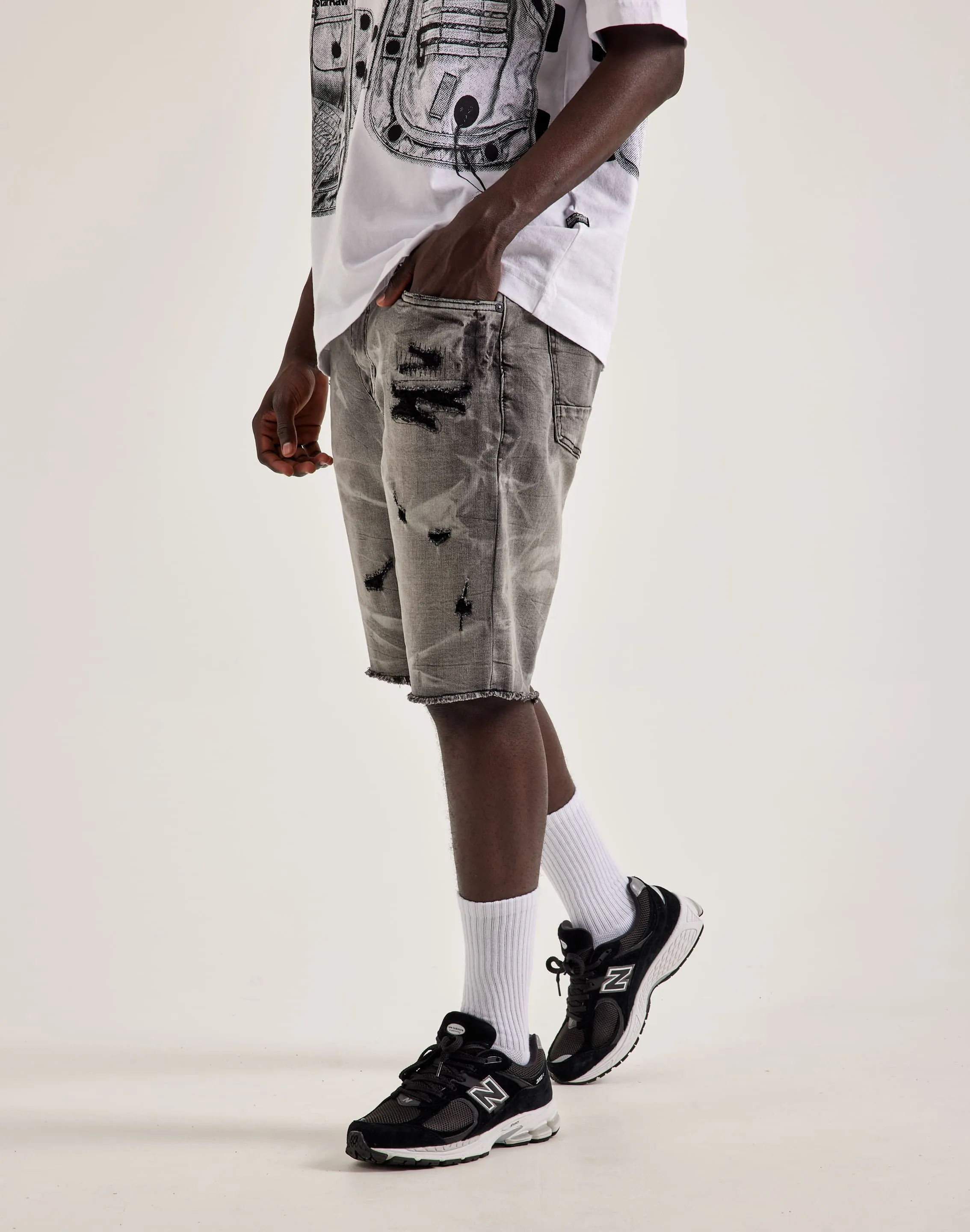 Smoke Rise Rip Off Shorts