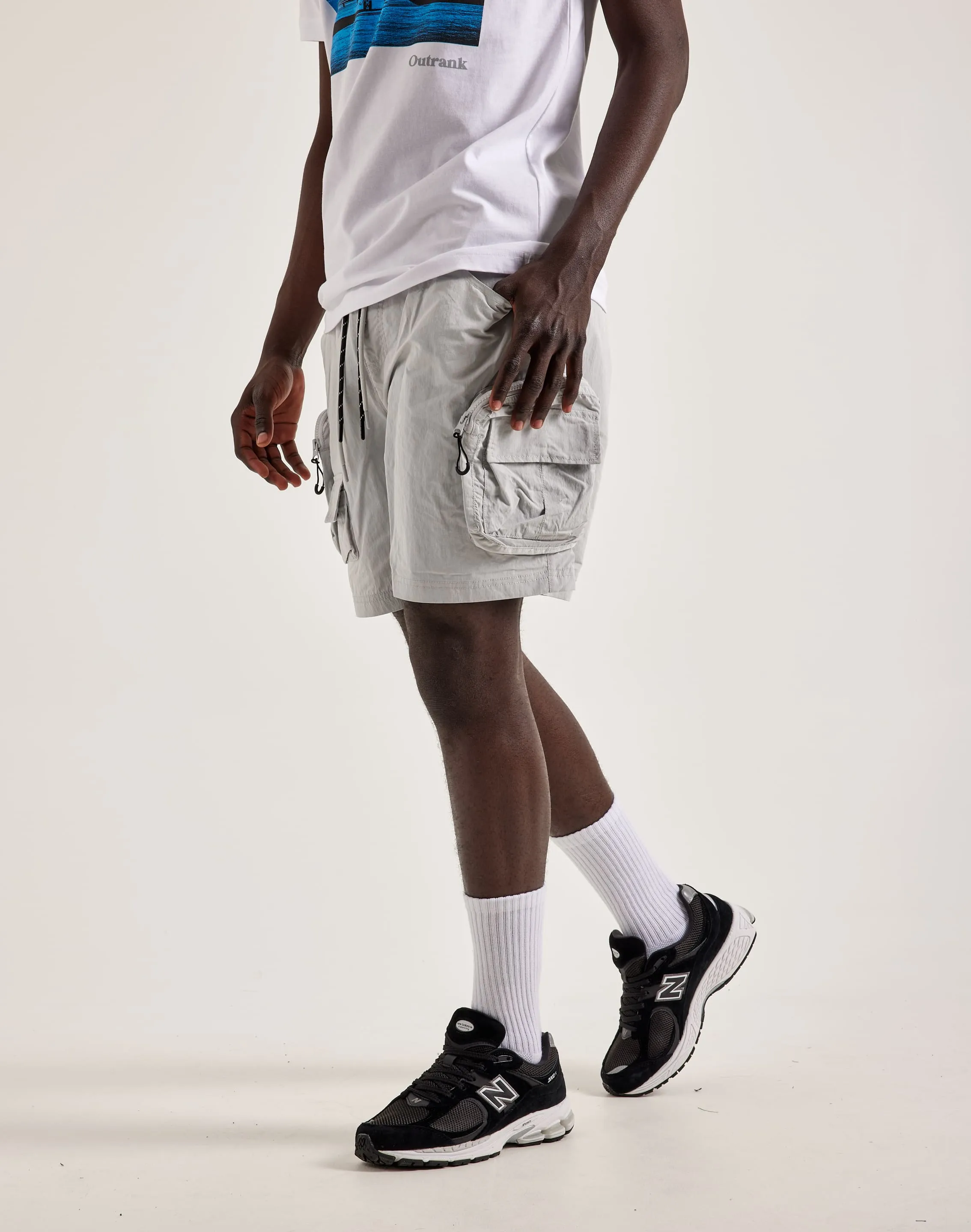 Smoke Rise Ripstop Utility Cargo Shorts