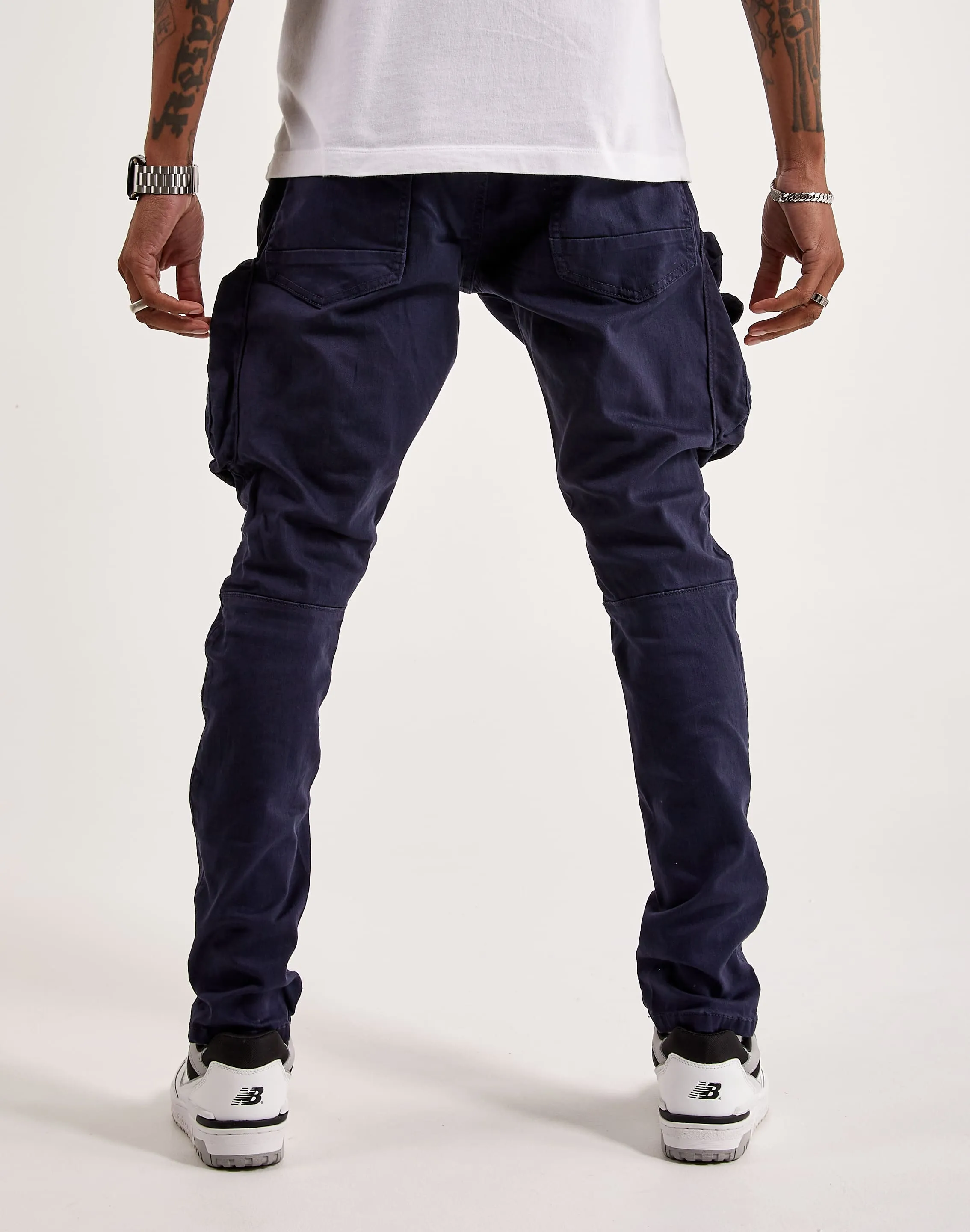 Smoke Rise Twill Slim Tapered Cargo Pants
