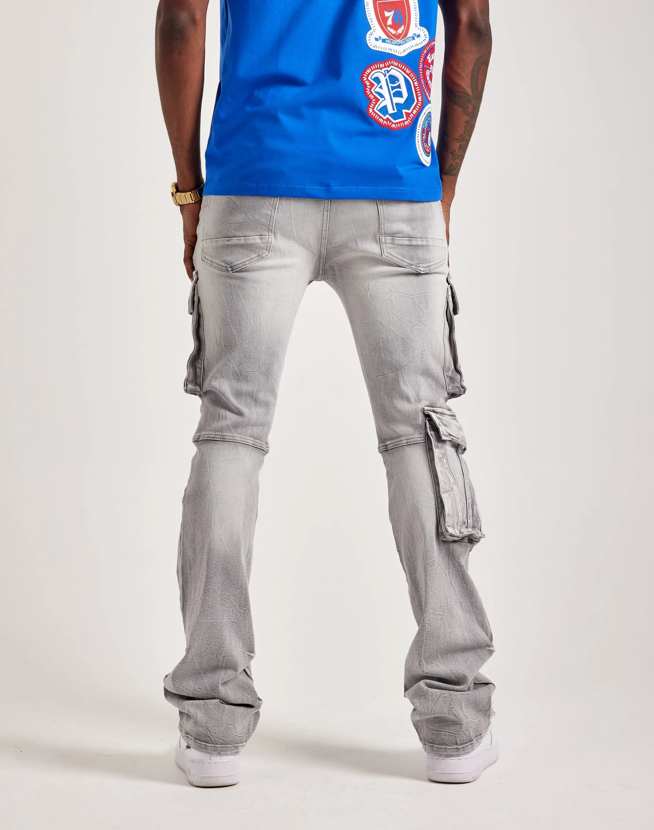 Smoke Rise Utility Pocket Cargo Jeans