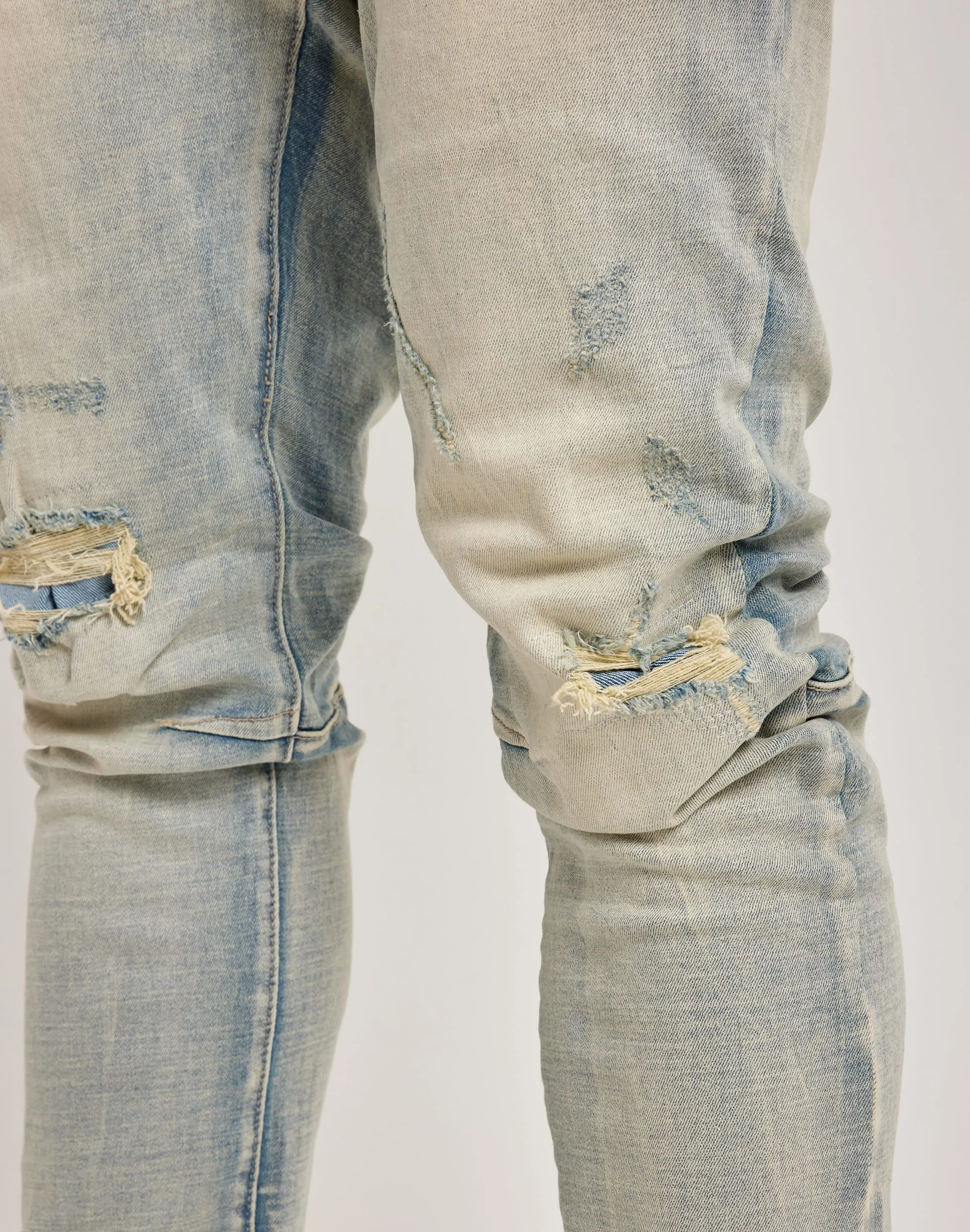 Smoke Rise Vintage Wash Slim Denim Jeans