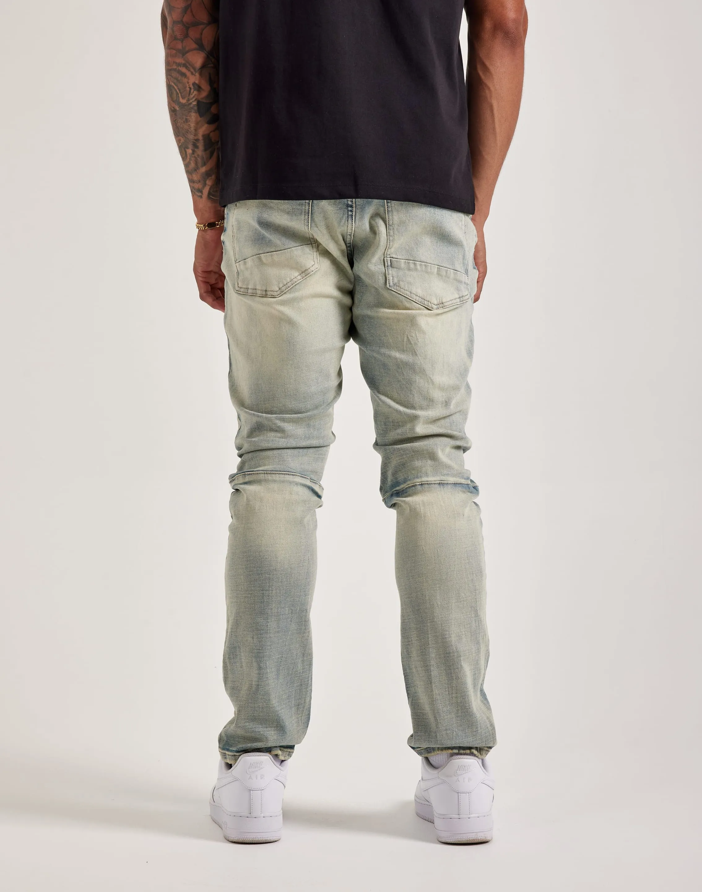 Smoke Rise Vintage Wash Slim Denim Jeans