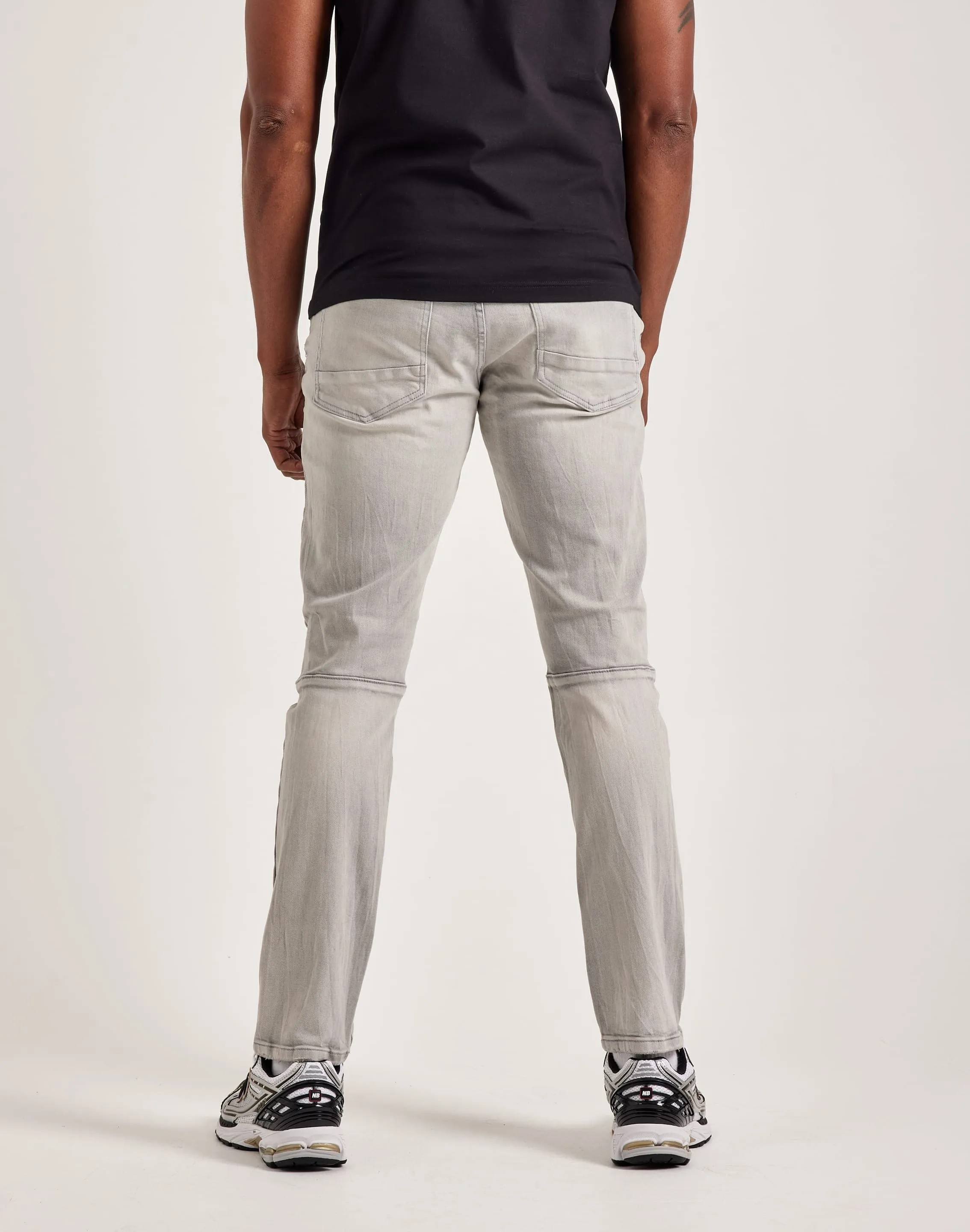 Smoke Rise Vintage Washed Slim Denim Jeans