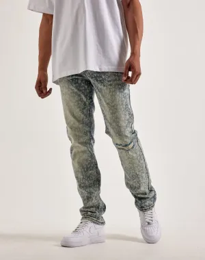 Smuggler's Moon Skull Flower Jeans