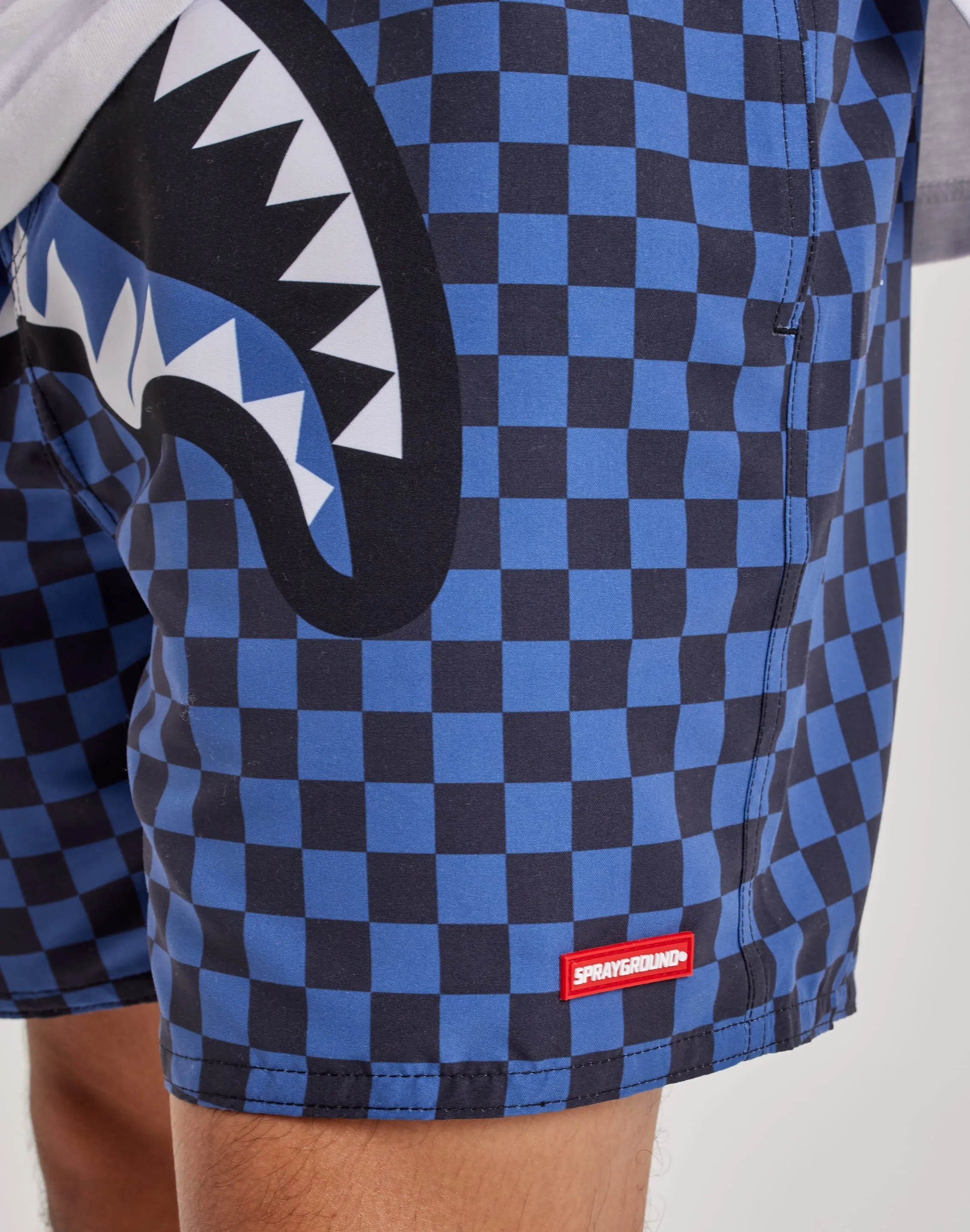 Sprayground Midnight Magic Sharks In Paris Swim Shorts