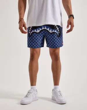 Sprayground Midnight Magic Sharks In Paris Swim Shorts
