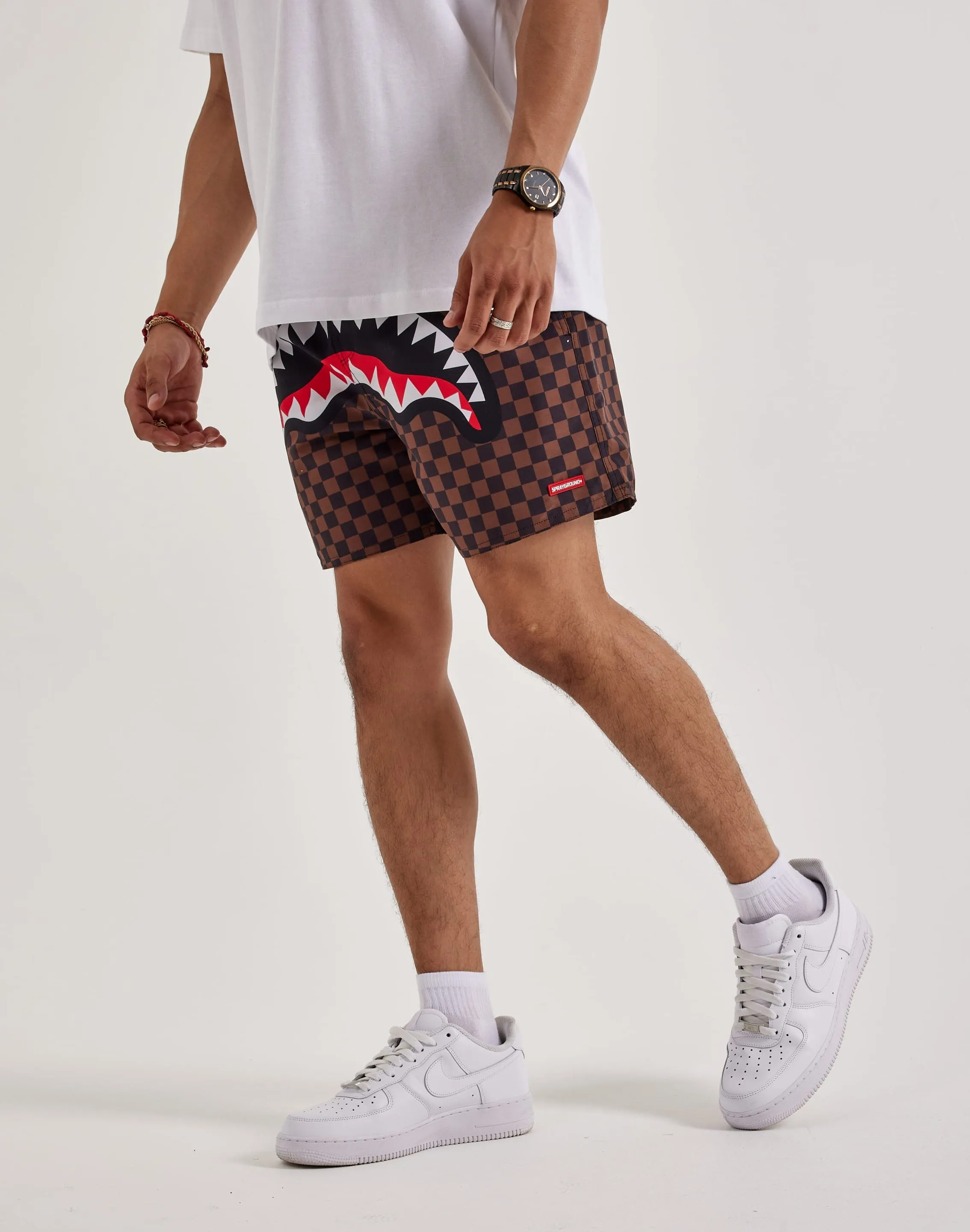 Sprayground Sharks In Paris GT Swim Shorts