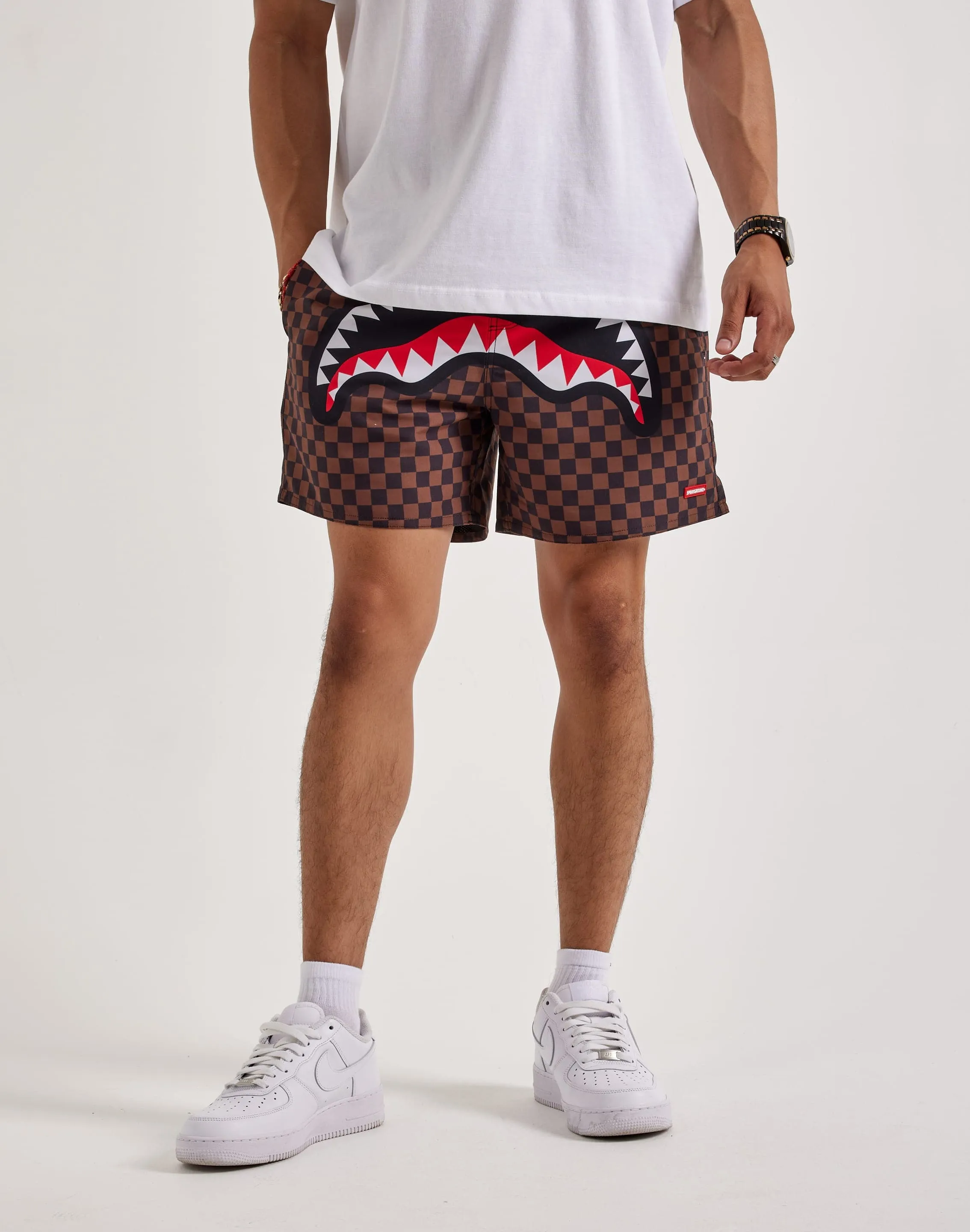 Sprayground Sharks In Paris GT Swim Shorts