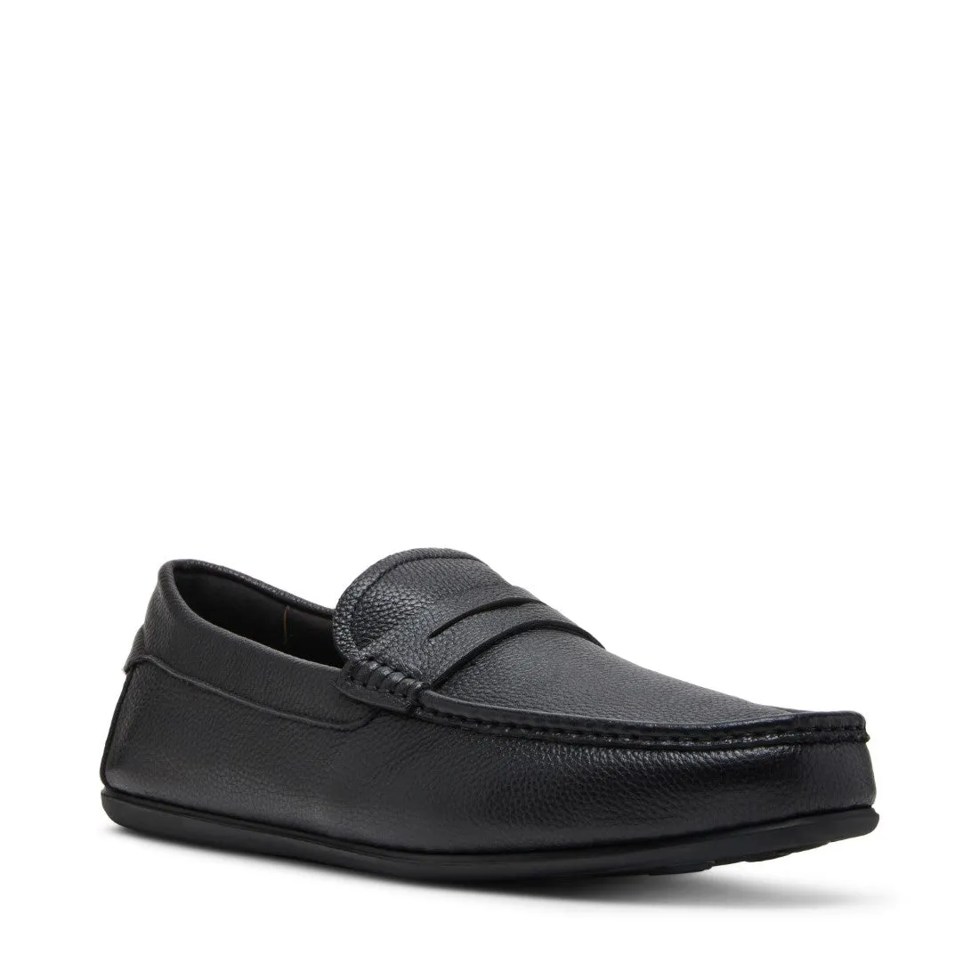 STETSON BLACK LEATHER