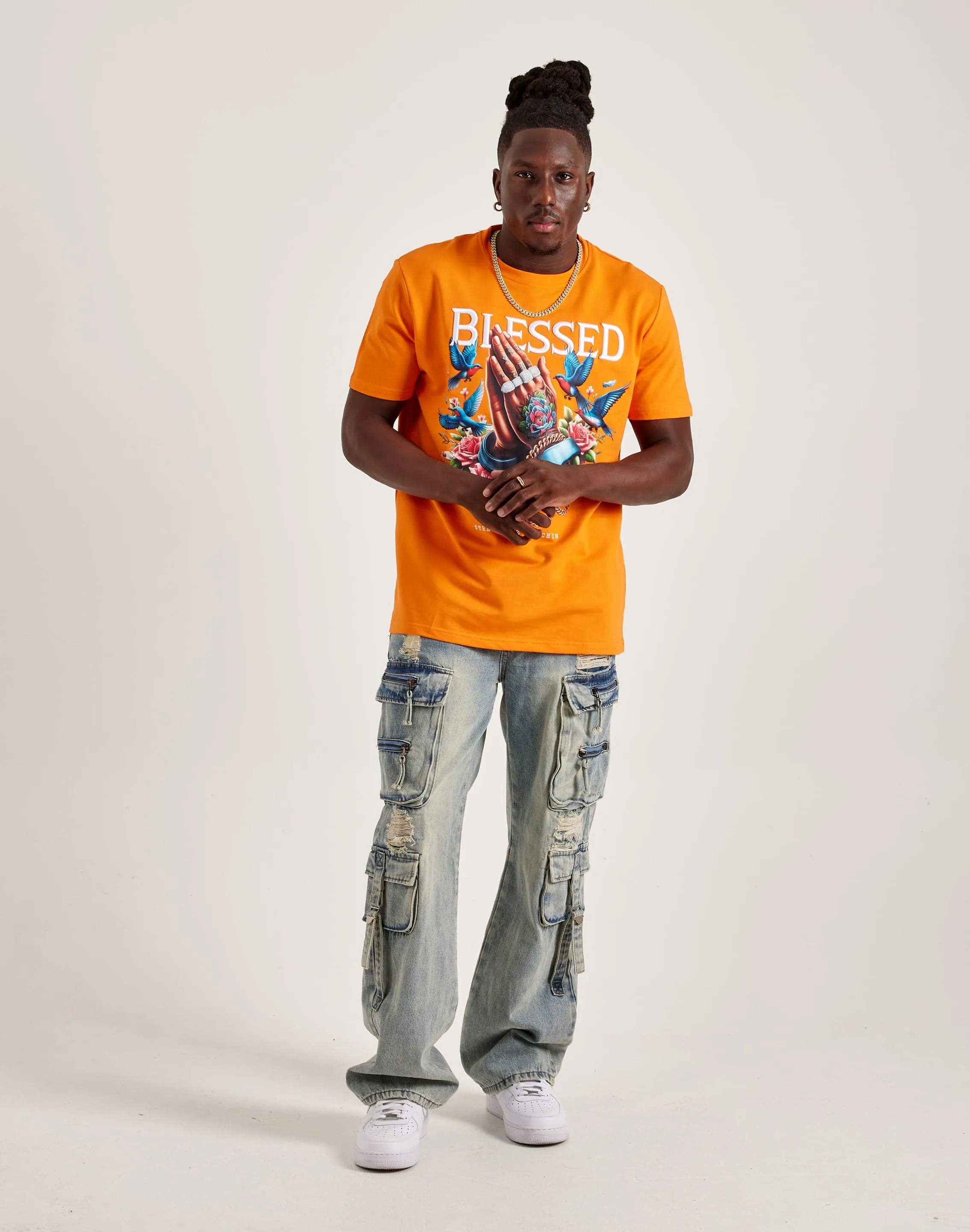 Streetz Iz Watchin Blessed Tee