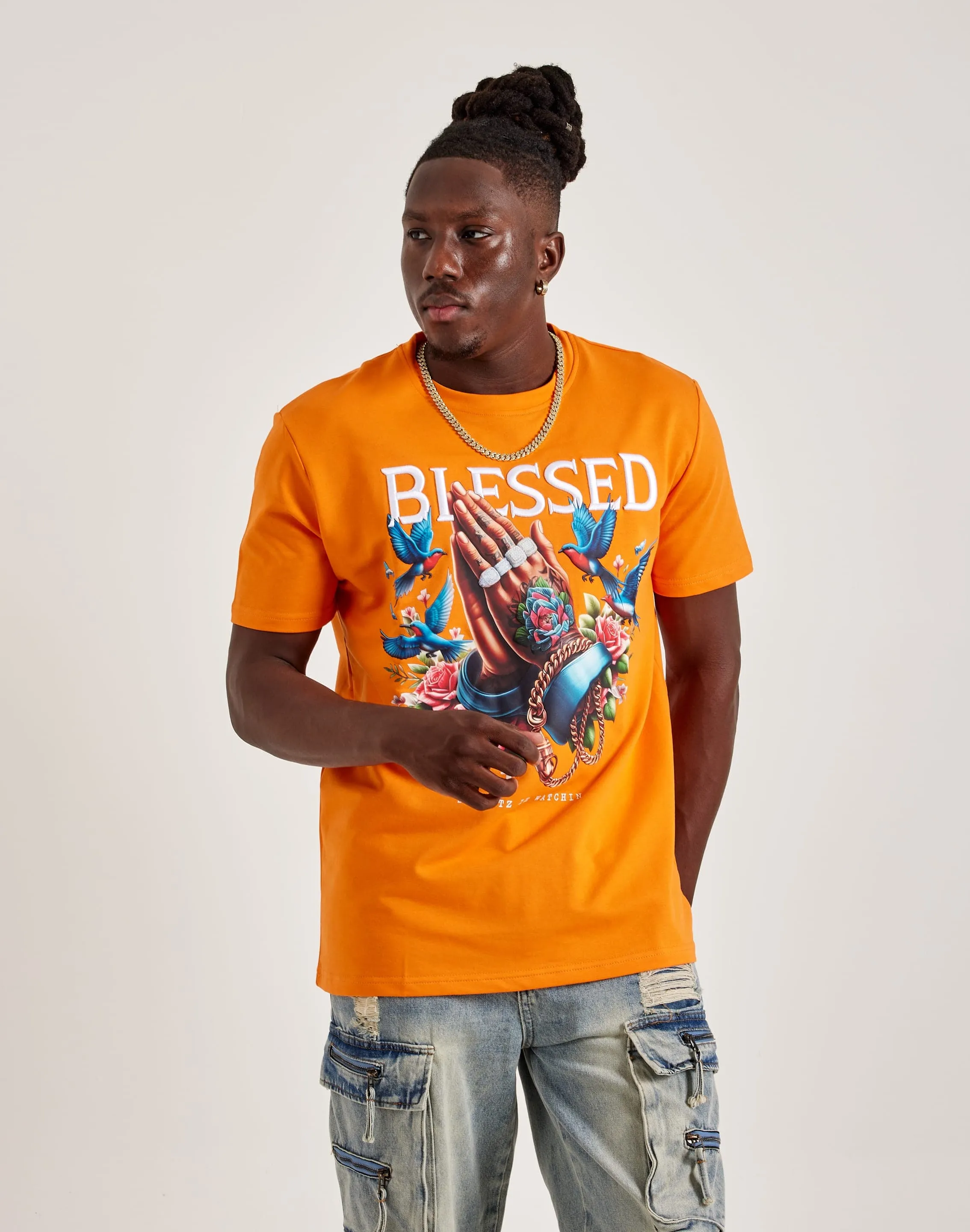 Streetz Iz Watchin Blessed Tee