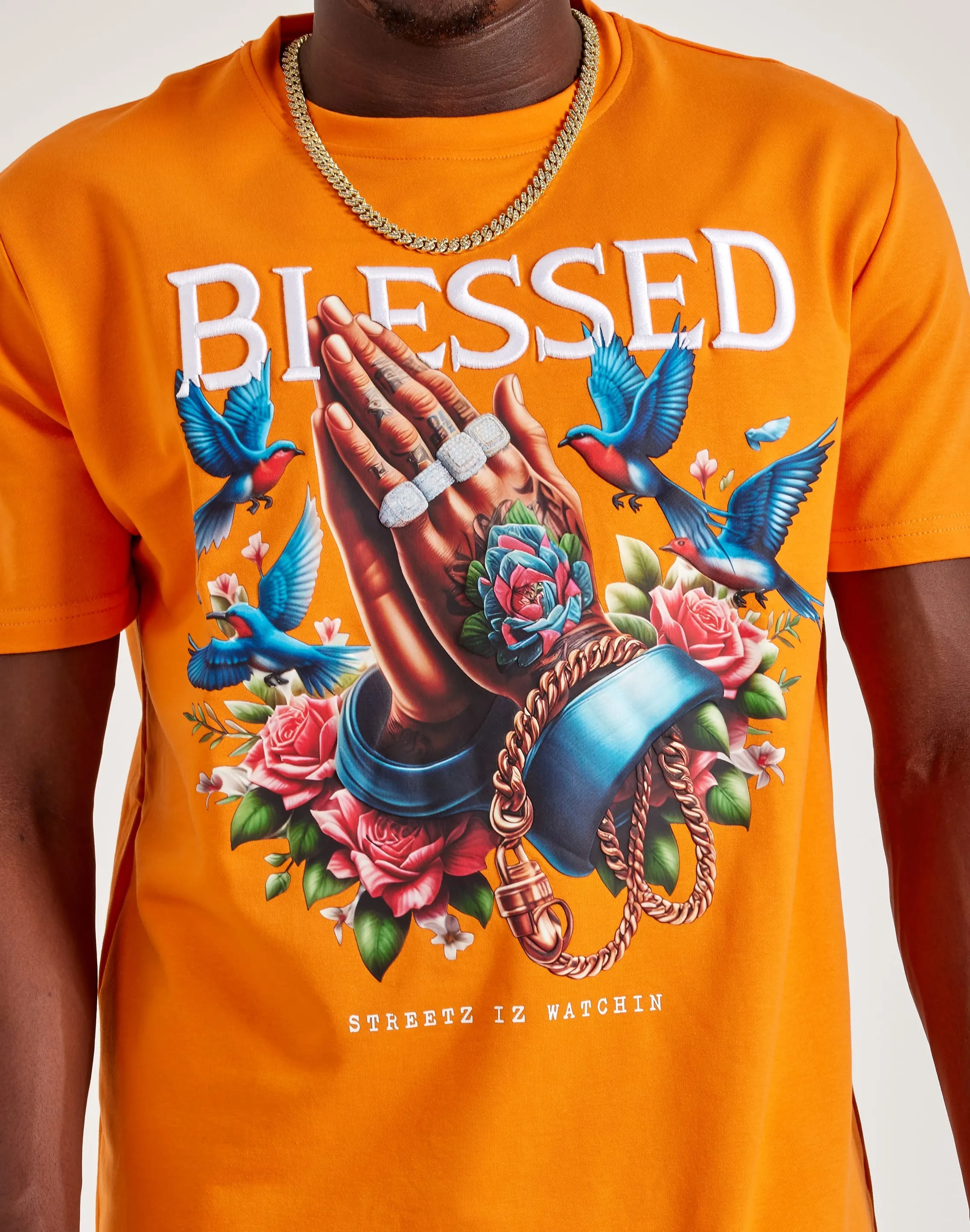 Streetz Iz Watchin Blessed Tee