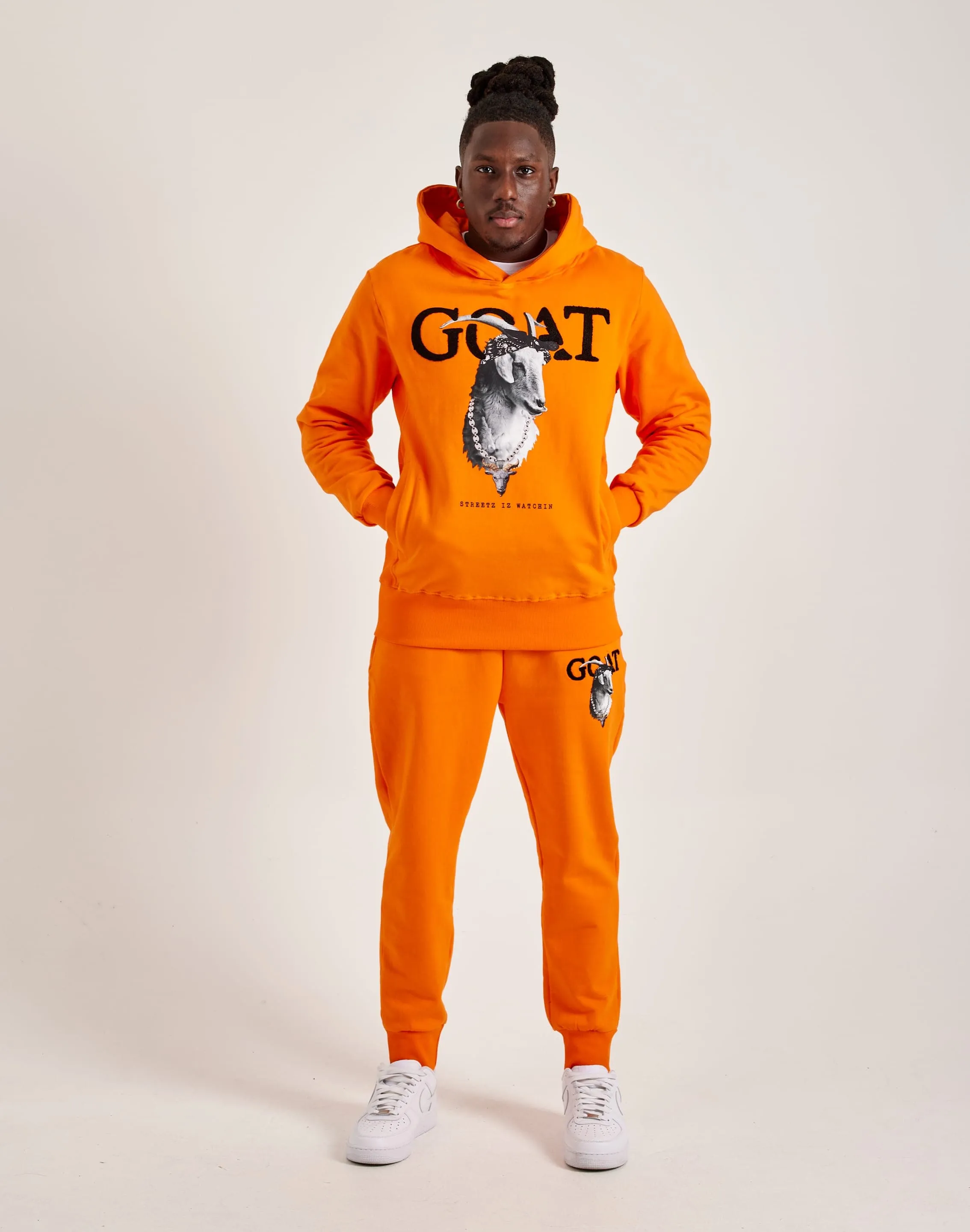 Streetz Iz Watchin Goat Fleece Joggers