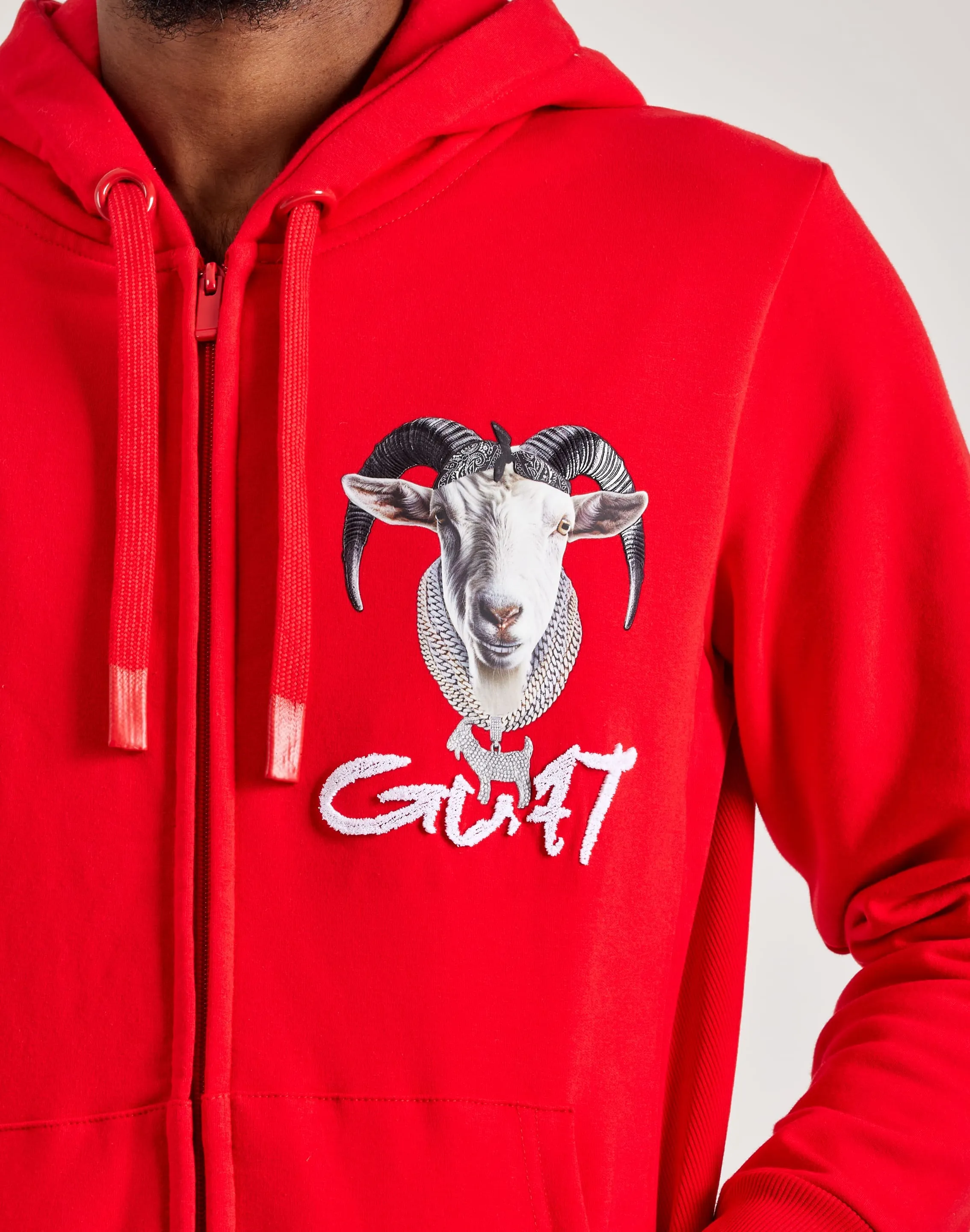 Streetz Iz Watchin Goat Full-Zip Hoodie