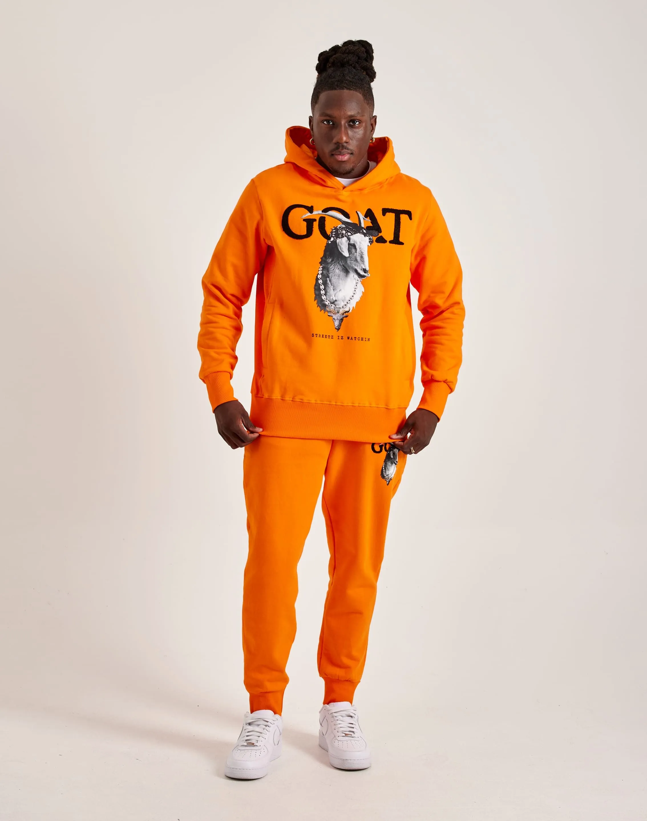 Streetz Iz Watchin Goat Pullover Hoodie