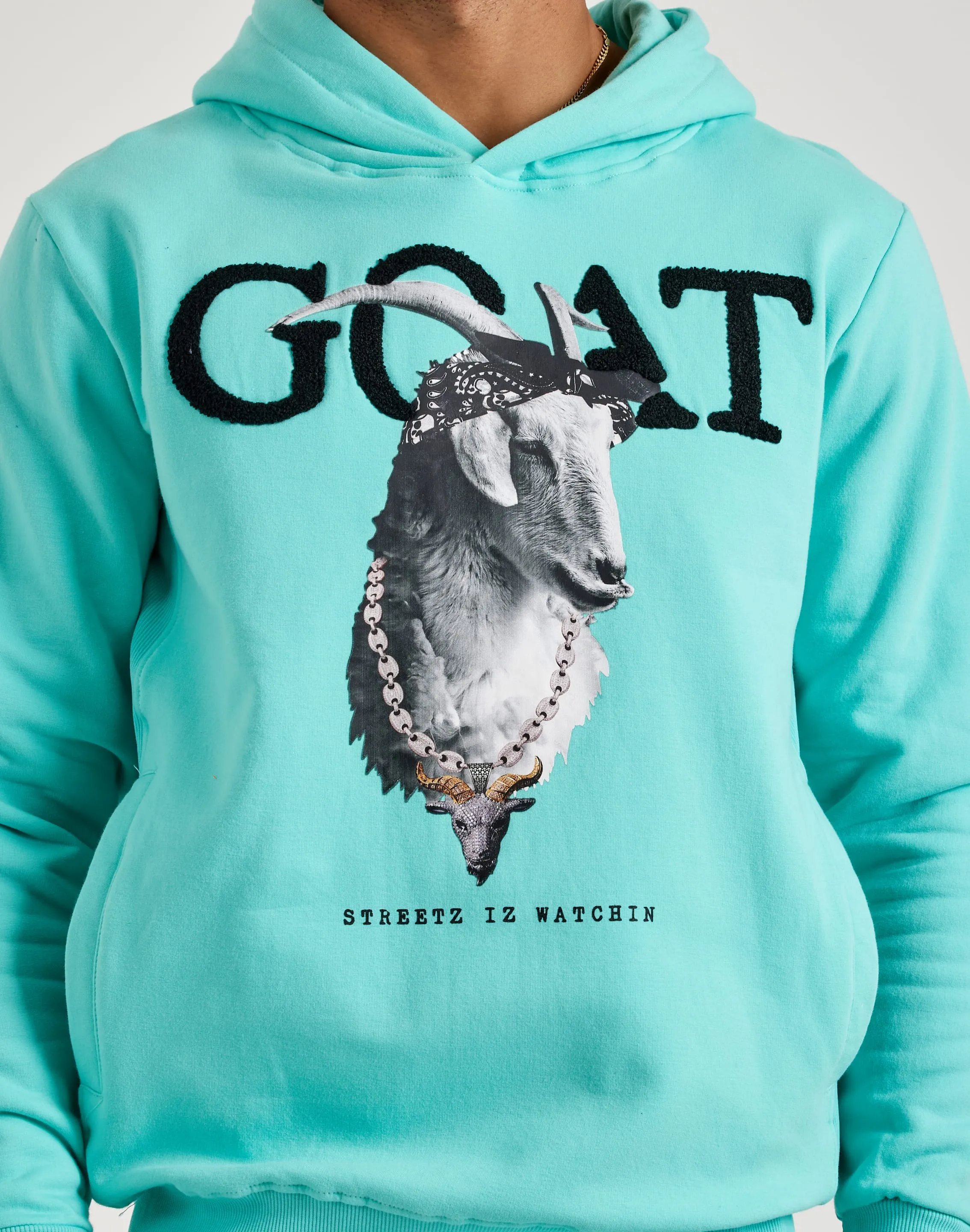 Streetz Iz Watchin Goat Pullover Hoodie