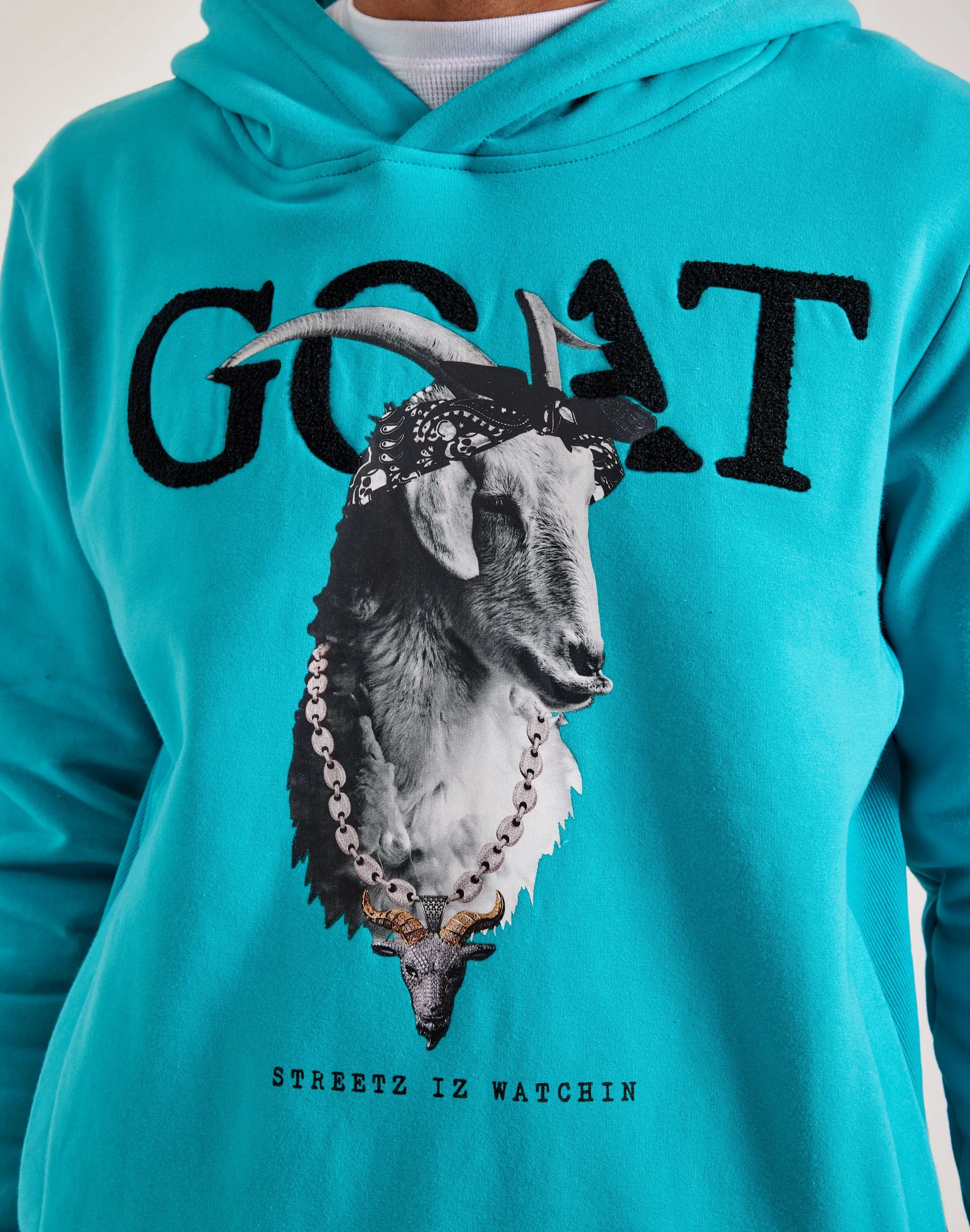 Streetz Iz Watchin Goat Pullover Hoodie